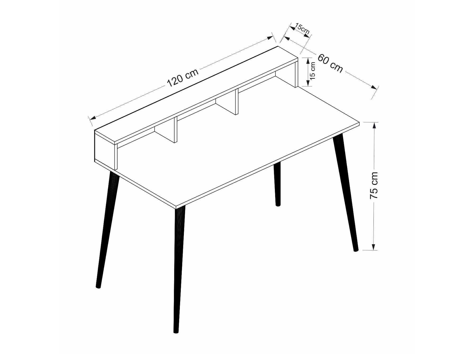 Uredski stol Kailua 2218 (Bijela)
