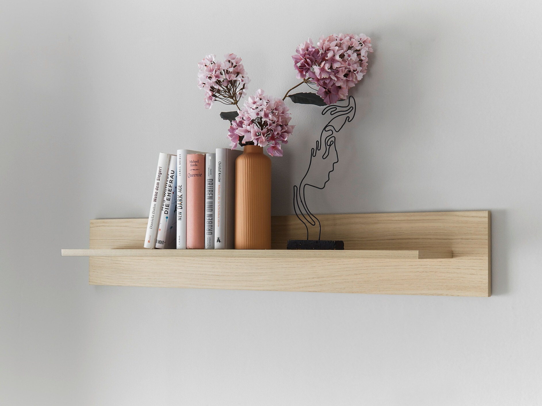 Zidna polica Vircava 108 (Hrast)