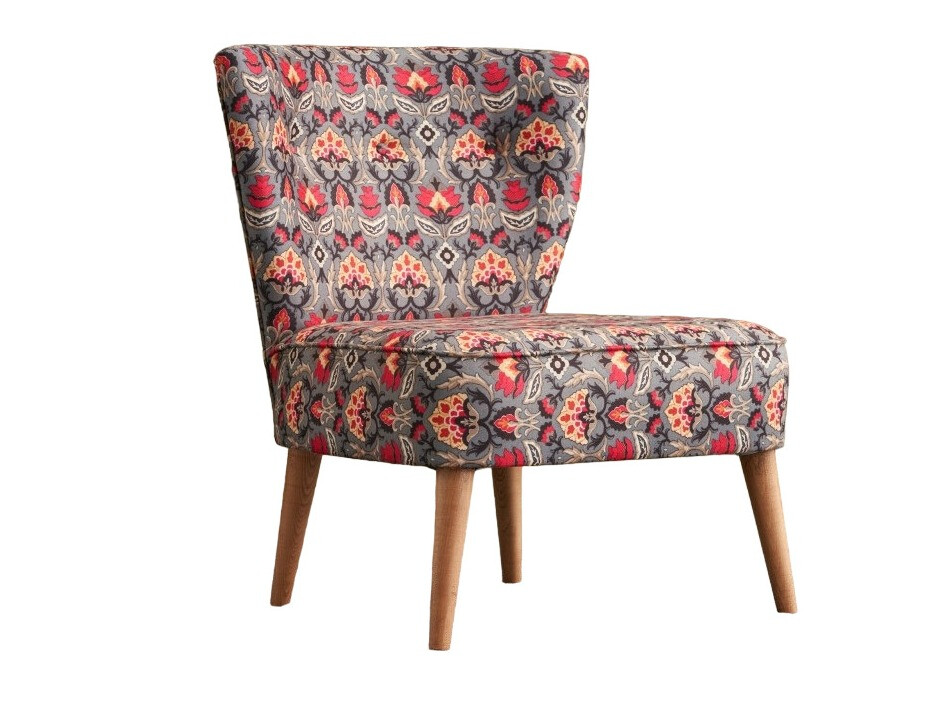 Fotelja Altadena 462 (Siva + Crvena)