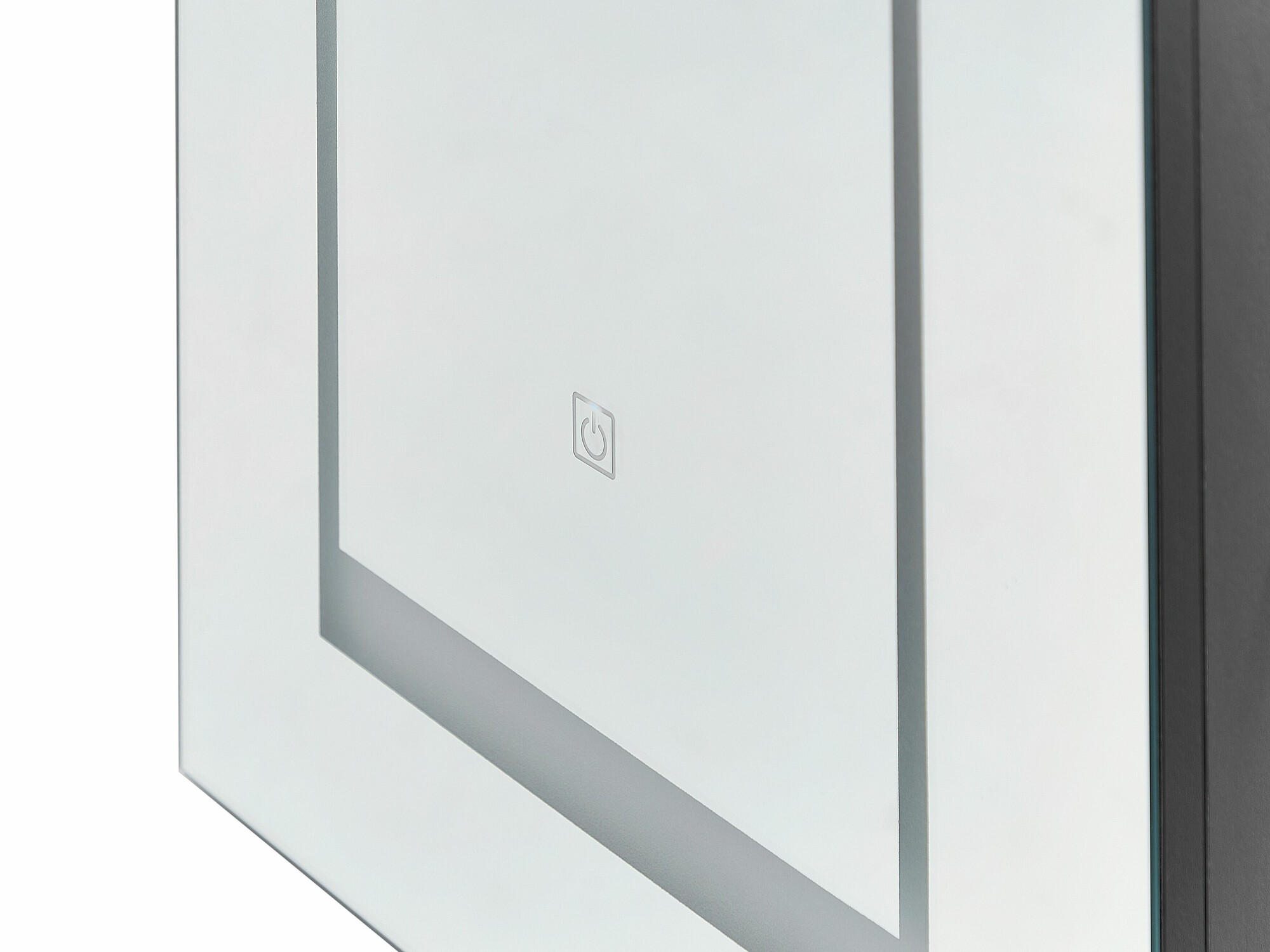 Kupaonski ormarić s ogledalom Berwyn 2162 (Crna)