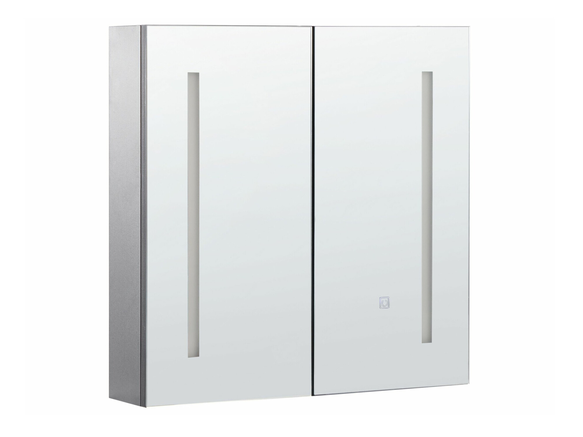 Kupaonski ormarić s ogledalom Berwyn 2163 (Crna)