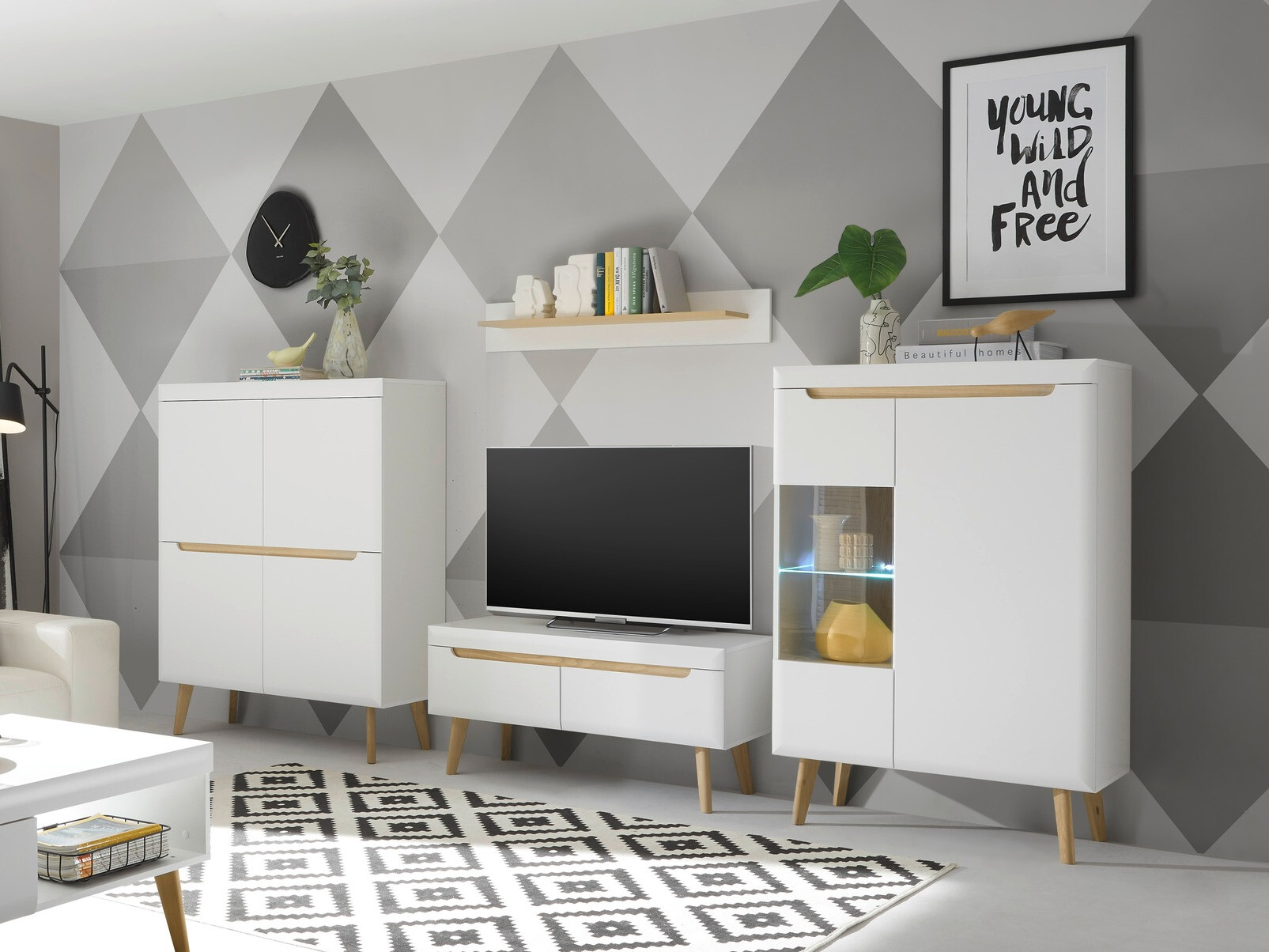 Set za dnevni boravak Vircava 112 (Bijela)