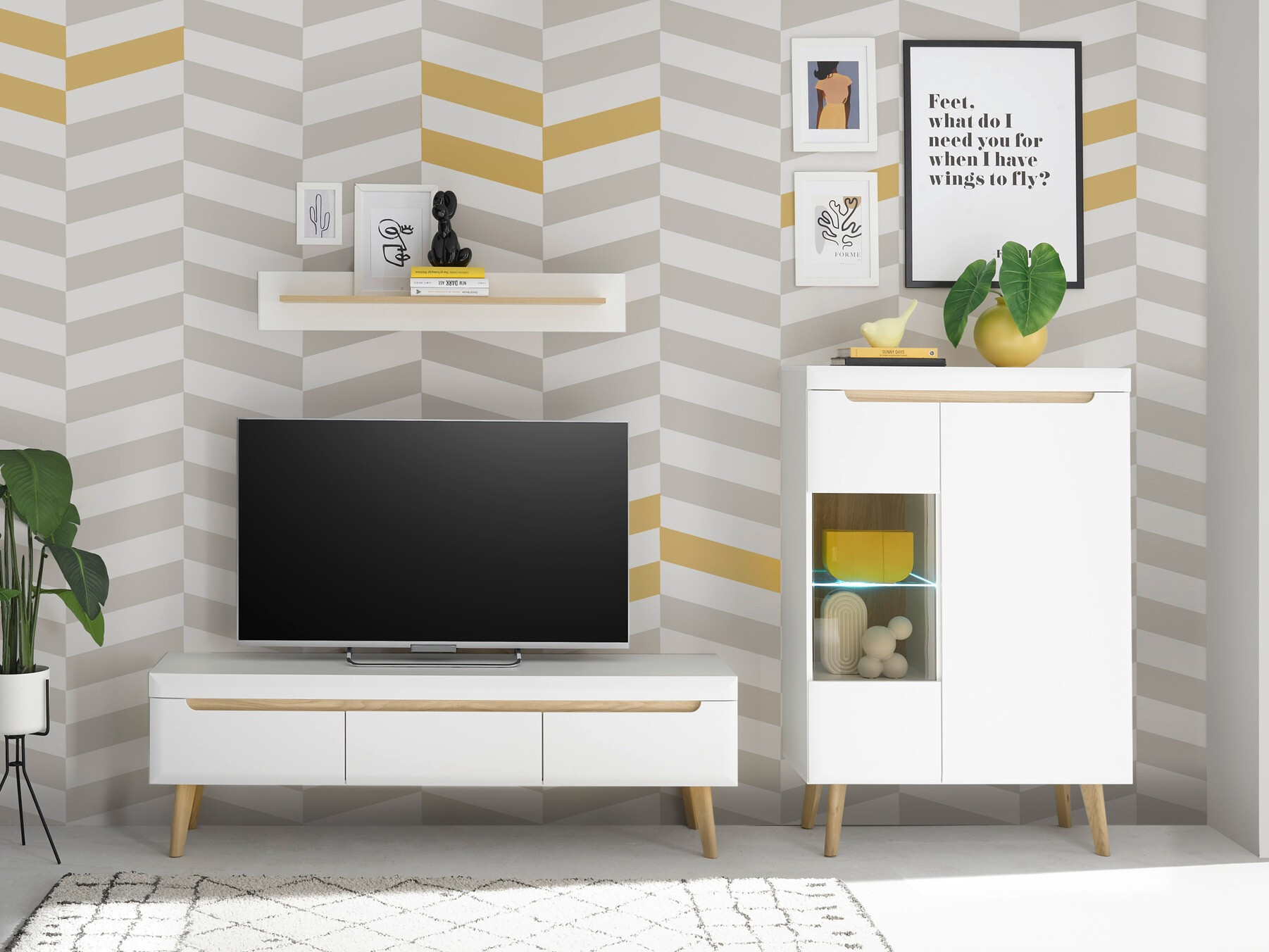 Set za dnevni boravak Vircava 113 (Bijela)