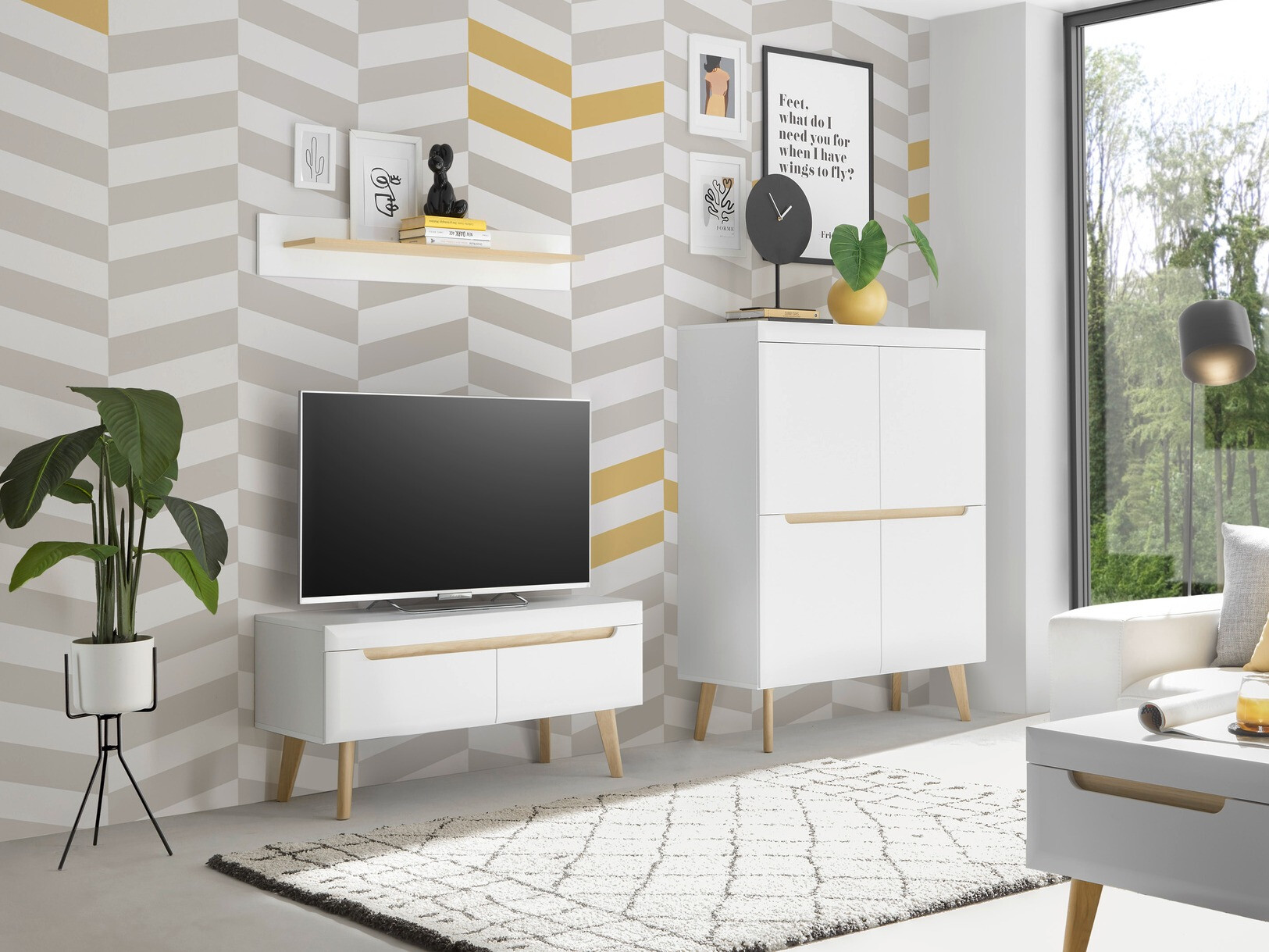 Set za dnevni boravak Vircava 115 (Bijela)