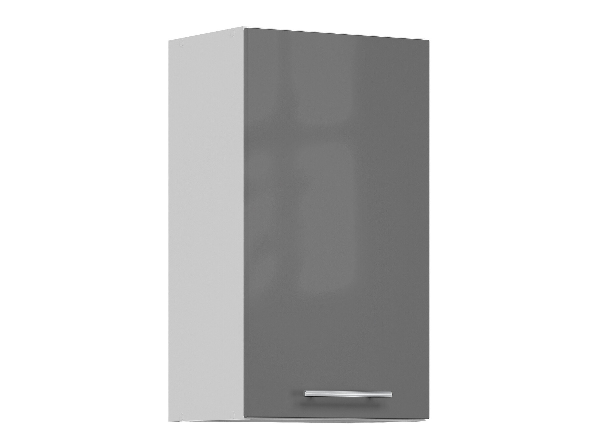 Modularan zidni ormarić Glossy Grey 101