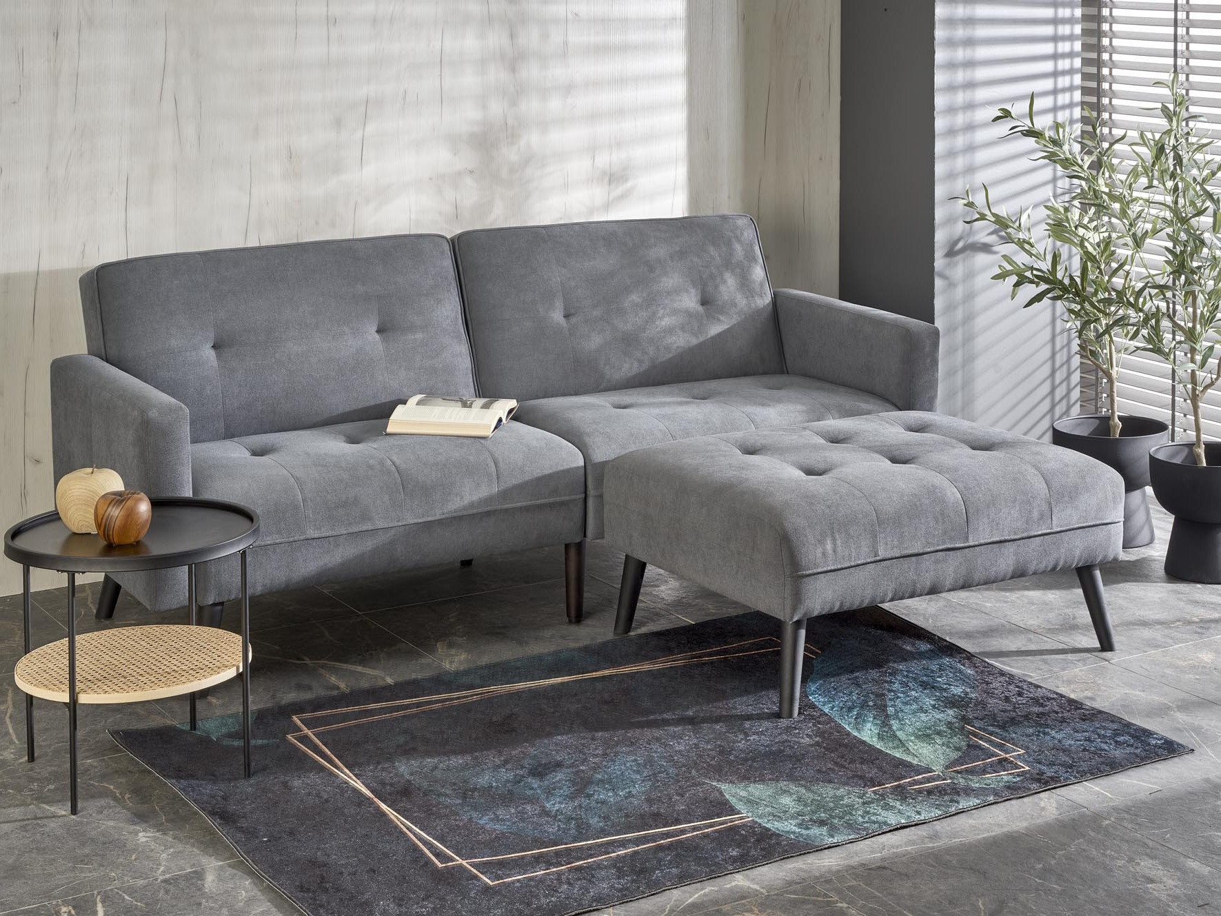 Tapecirani namještaj Houston 1732 (Siva)