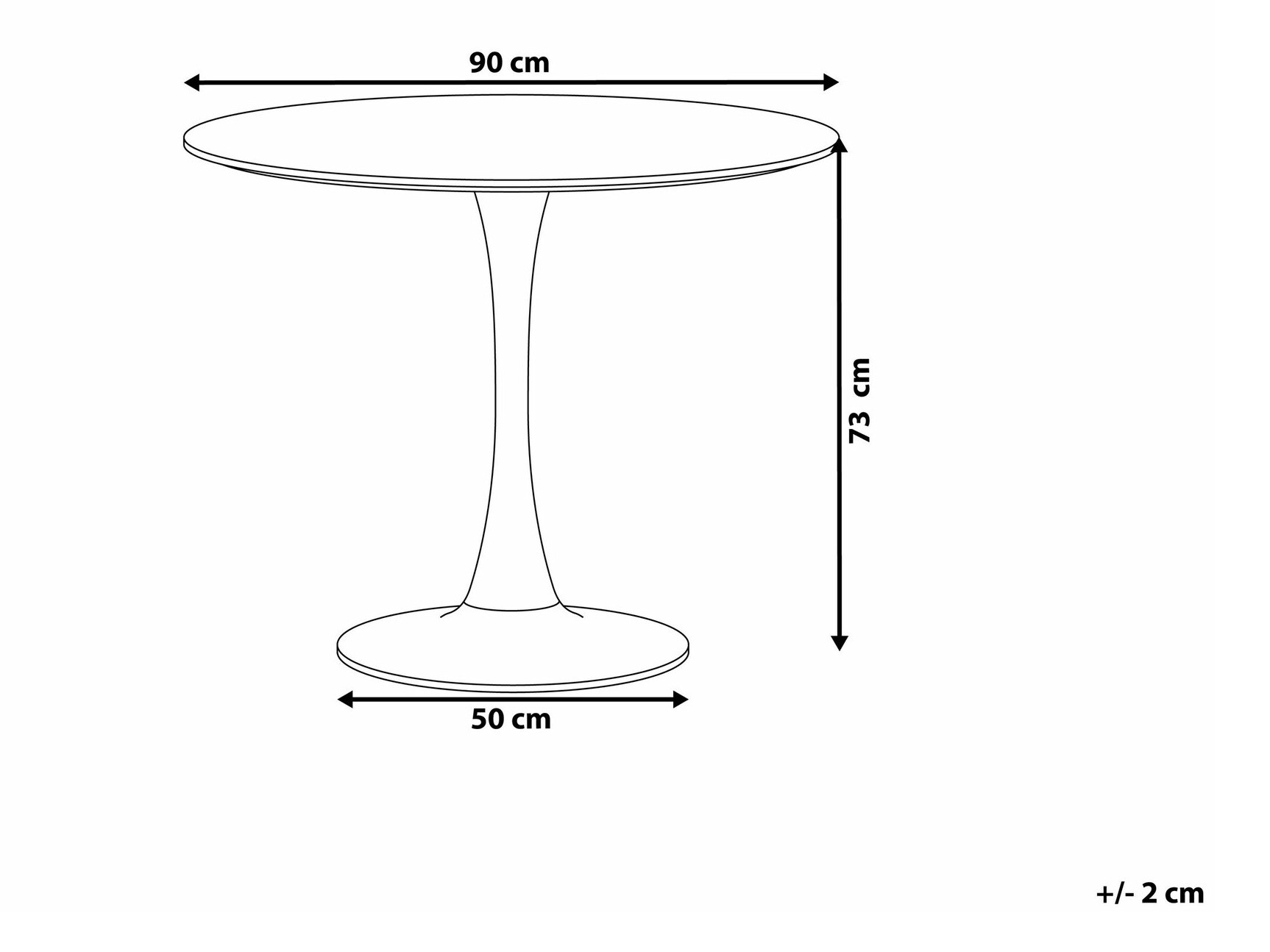 Stol Berwyn 2174 (Bijela)
