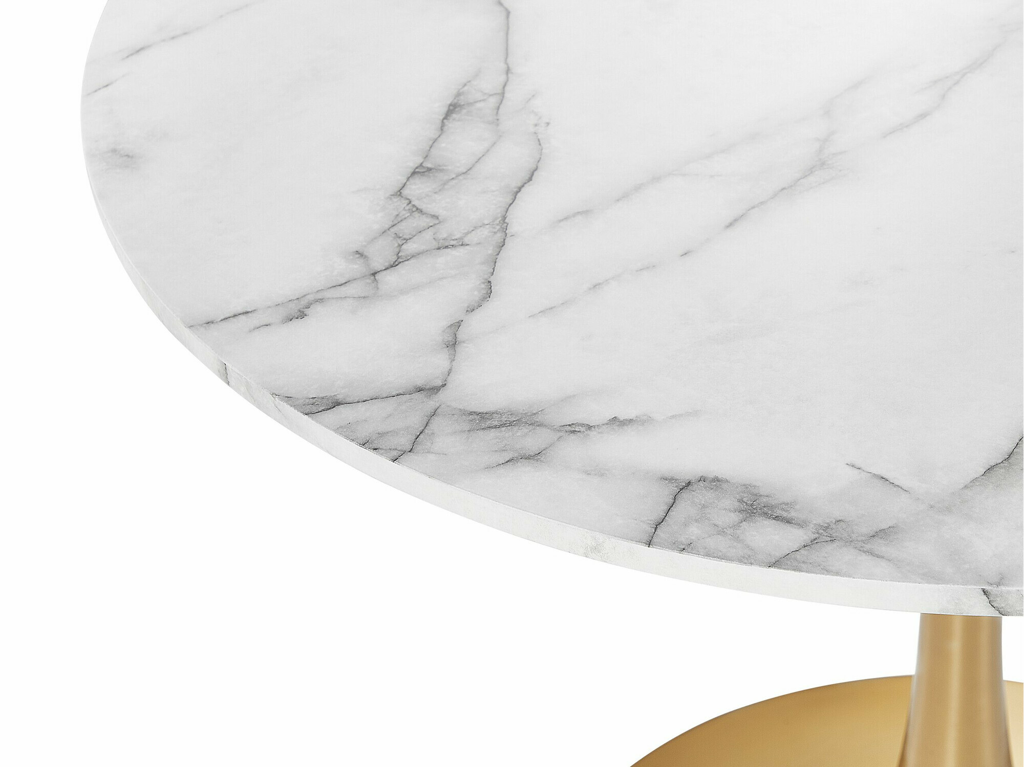 Stol Berwyn 2174 (Zlatno + Bijeli mramor)