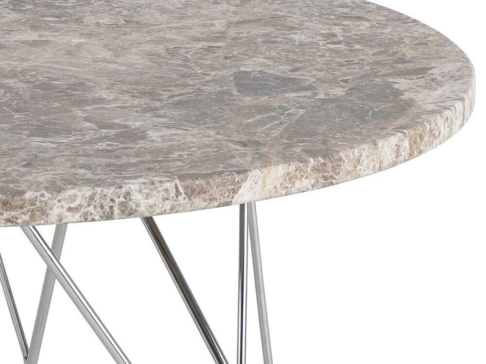 Stolić za kavu Norsica 820 (Siva + Srebro)