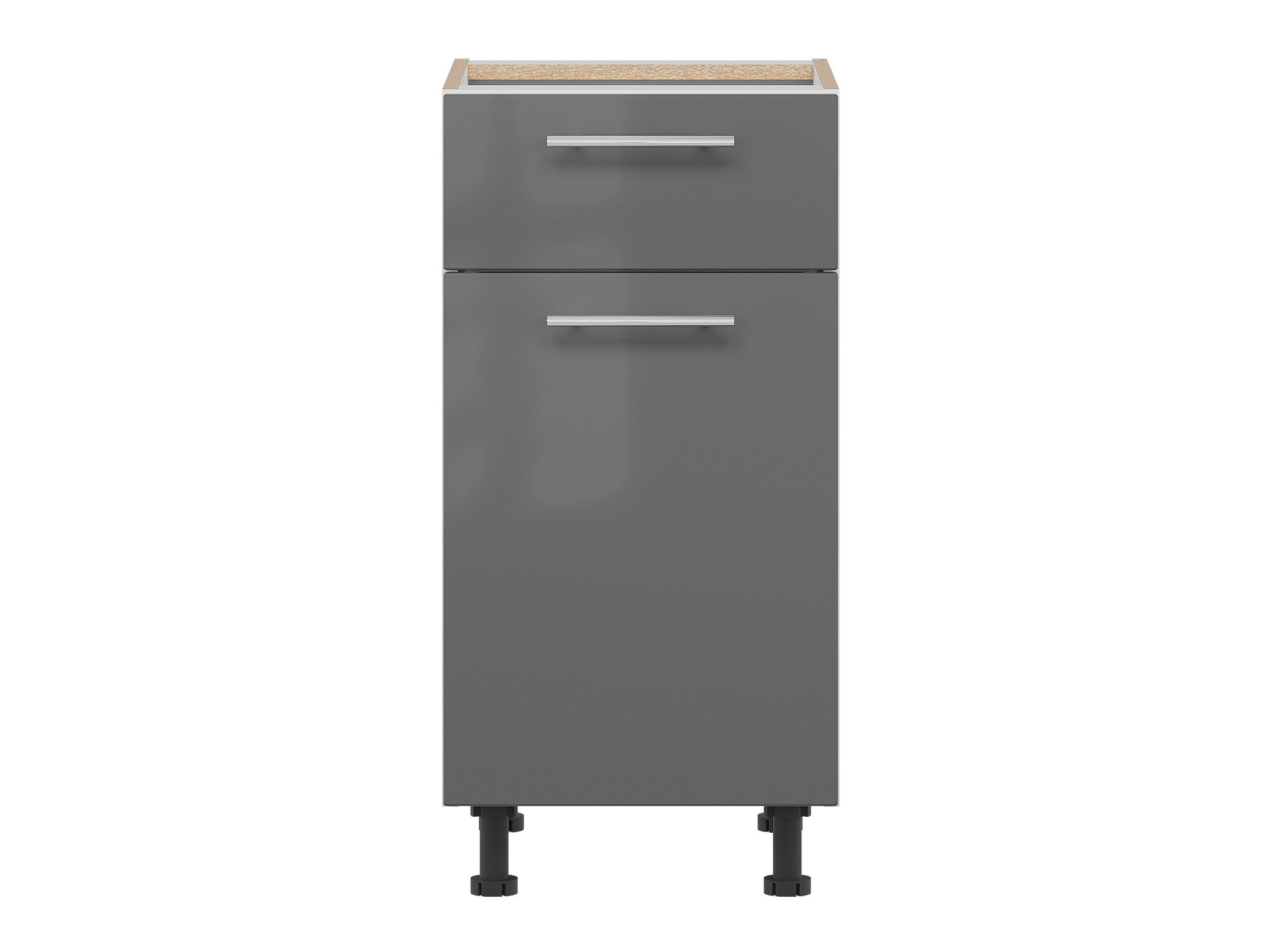 Modularni ormarić s ladicom i vratima Tiffa Grey 138