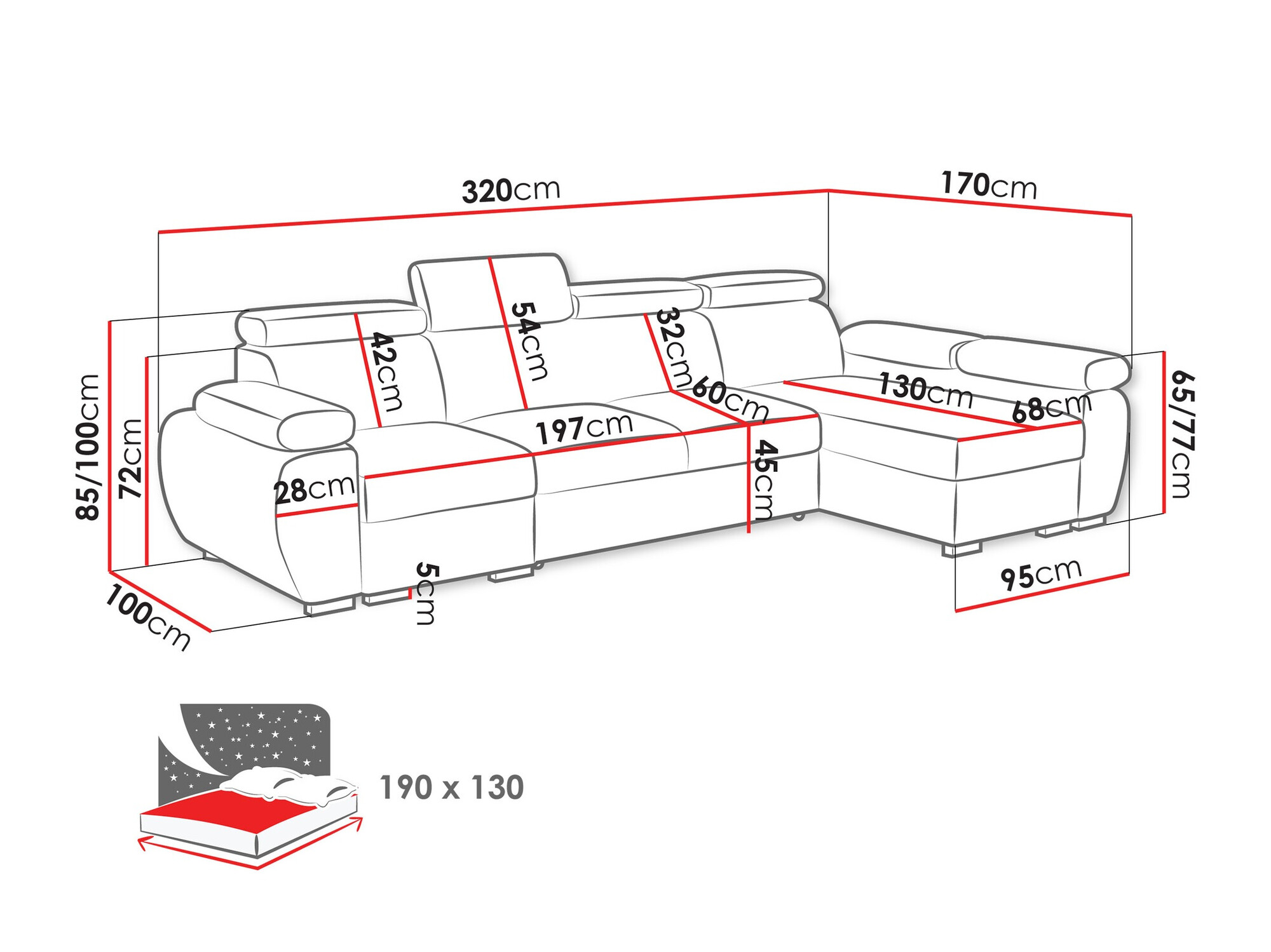 Kutna garnitura Columbus 227 (Aragon 03)