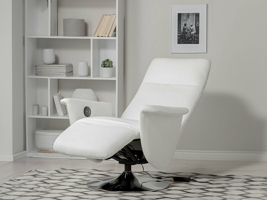 Podesiva fotelja Berwyn 1313 (Bijela)