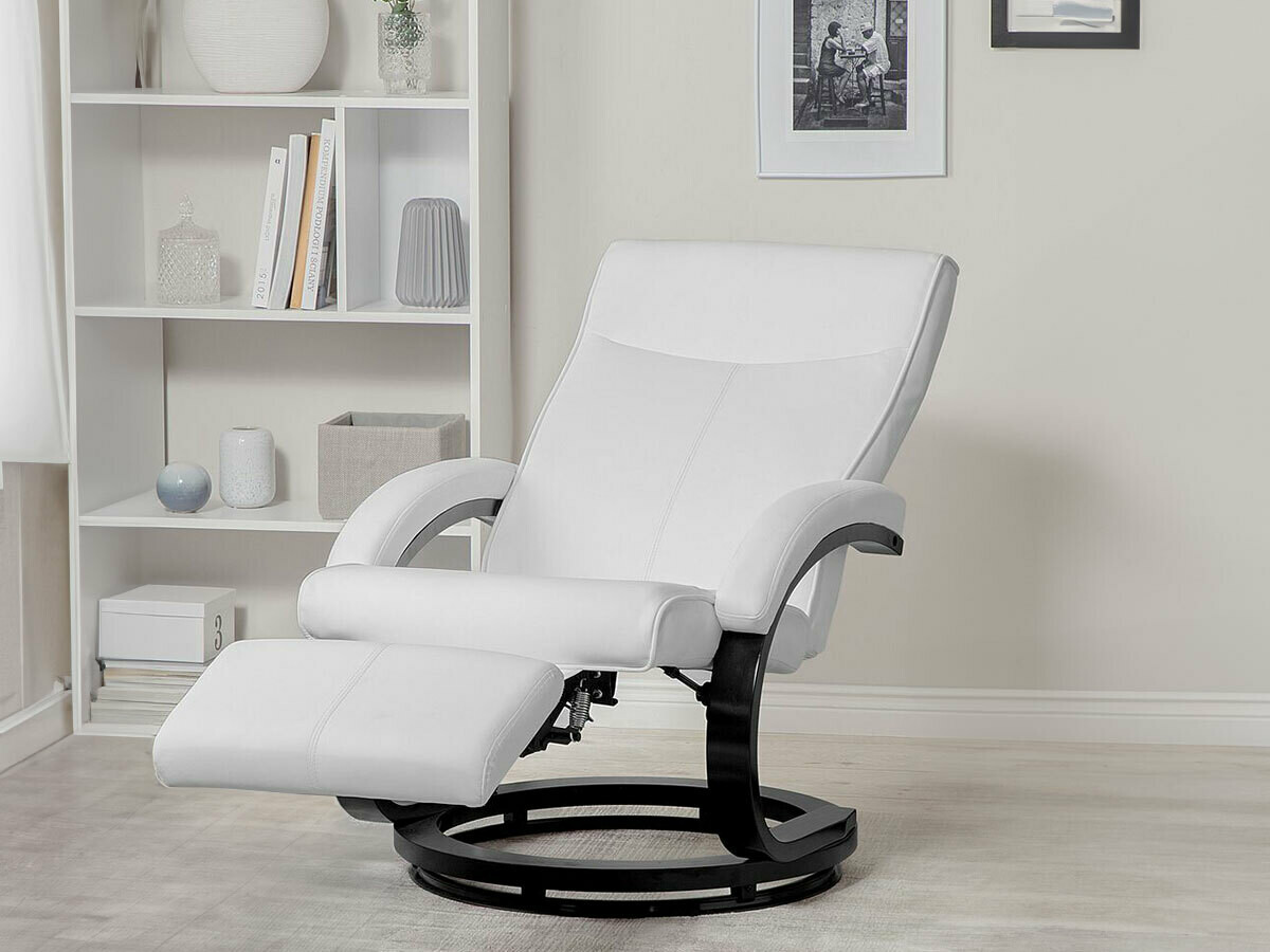 Podesiva fotelja Berwyn 1326 (Bijela)