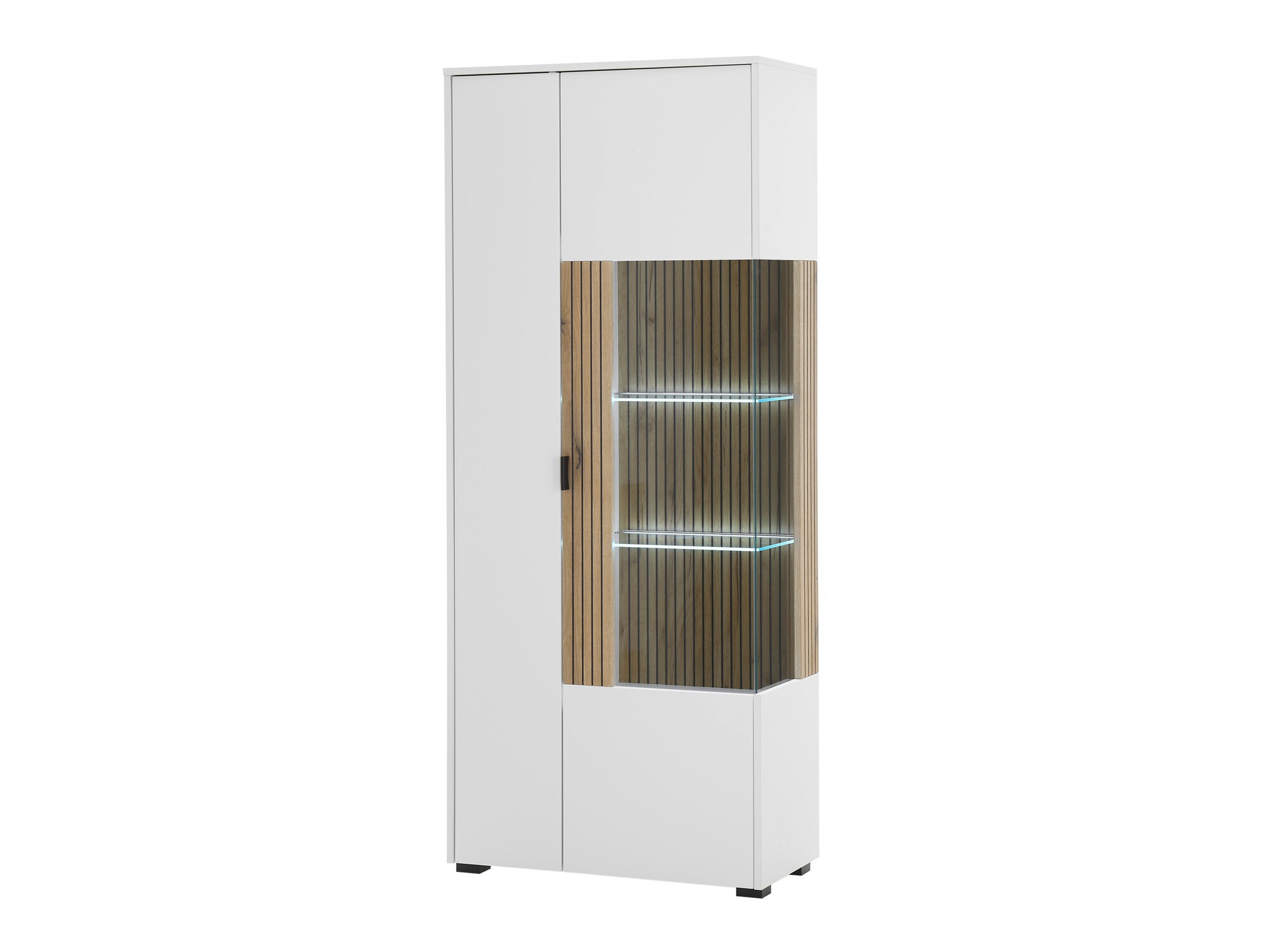 Polica Belmelu 103 (Bijela + Hrast)