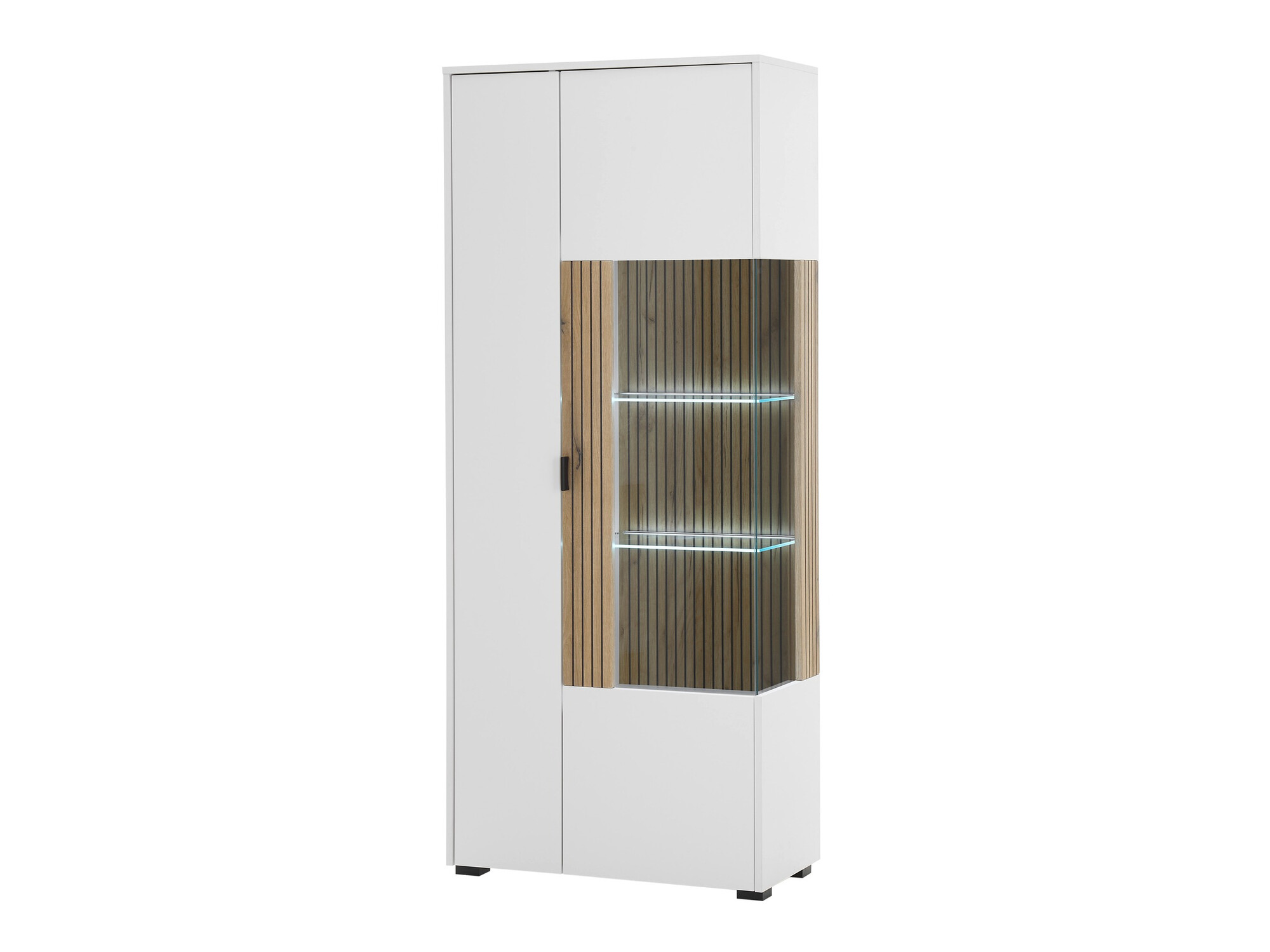 Polica Belmelu 103 (Bijela + Hrast)