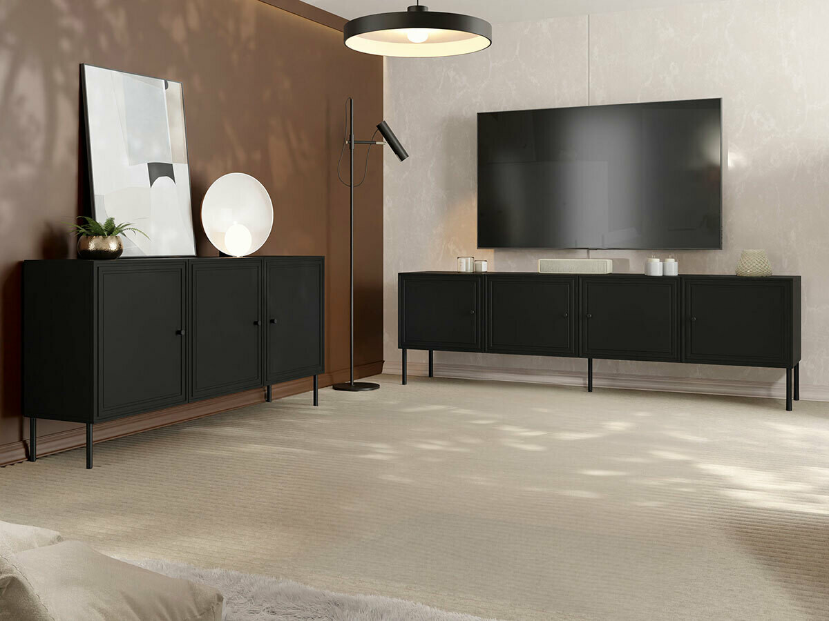 Set za dnevni boravak Monciru 107 (Crna)