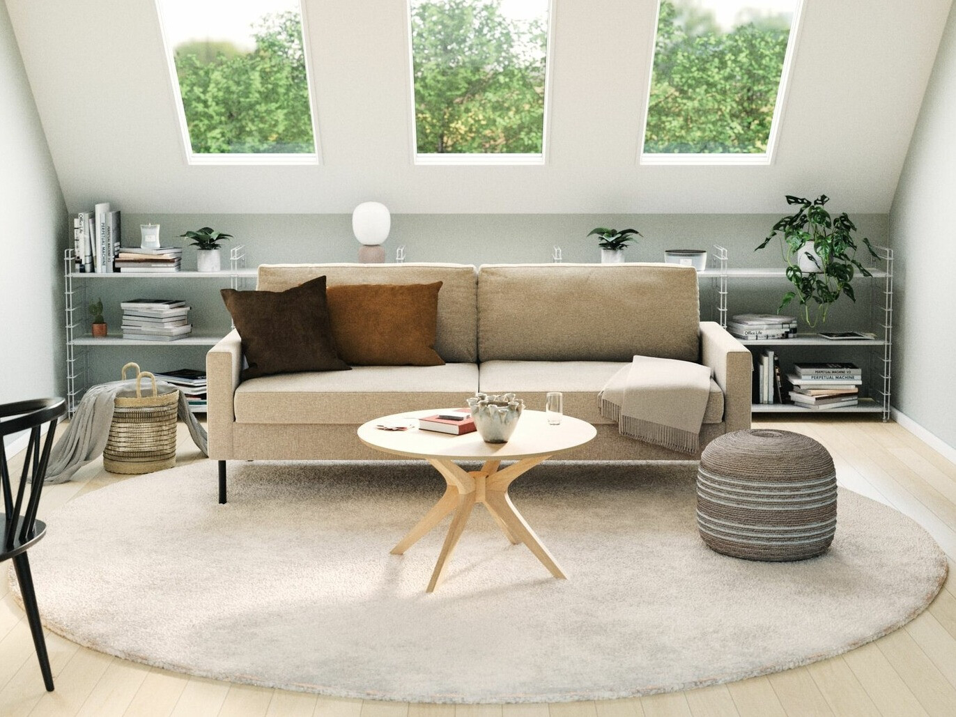 Sofa Seattle 182 (Bež)