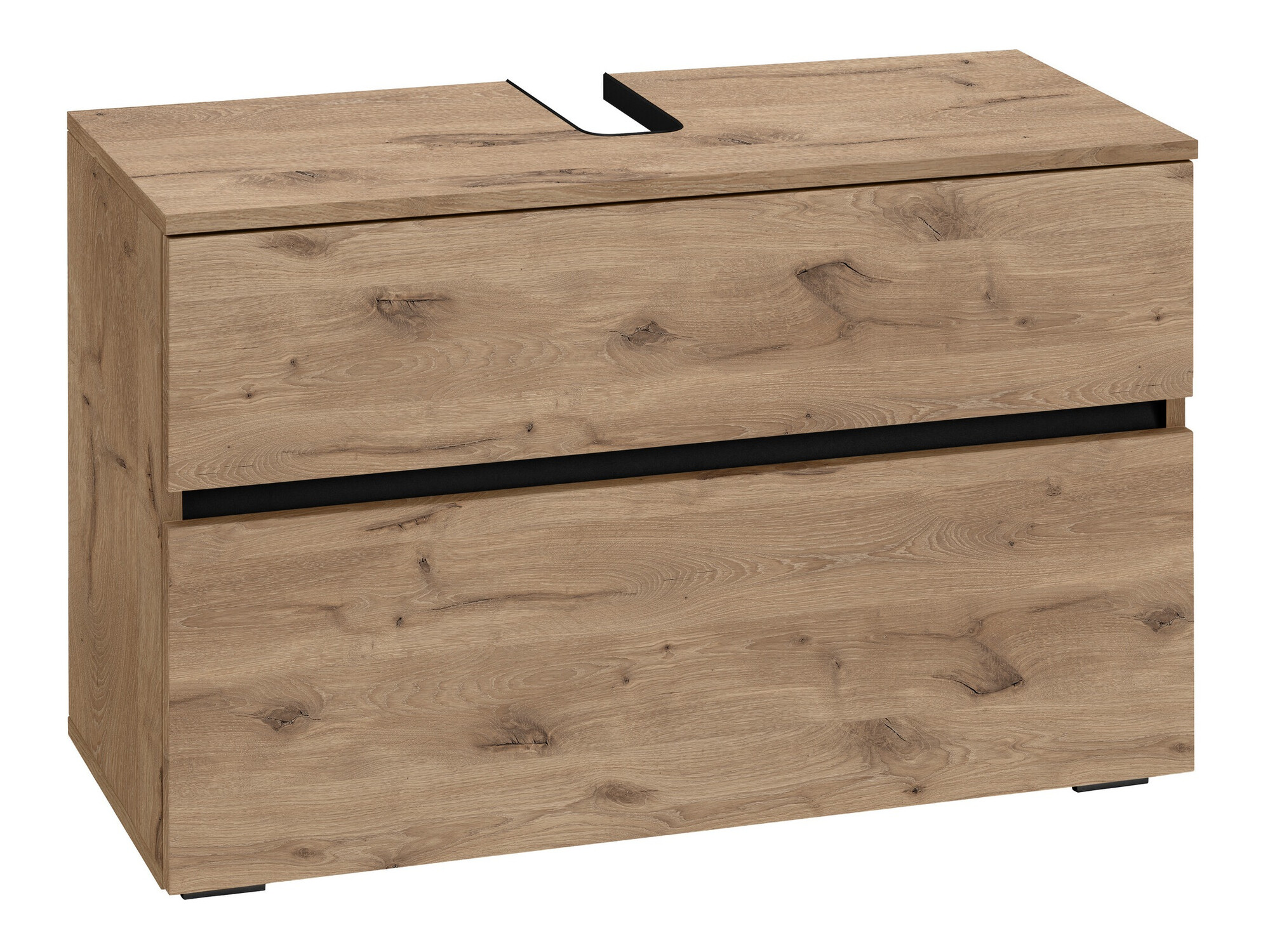 Samostojeći kupaonski ormarić za umivaonik Soncamu 109 (Hrast)