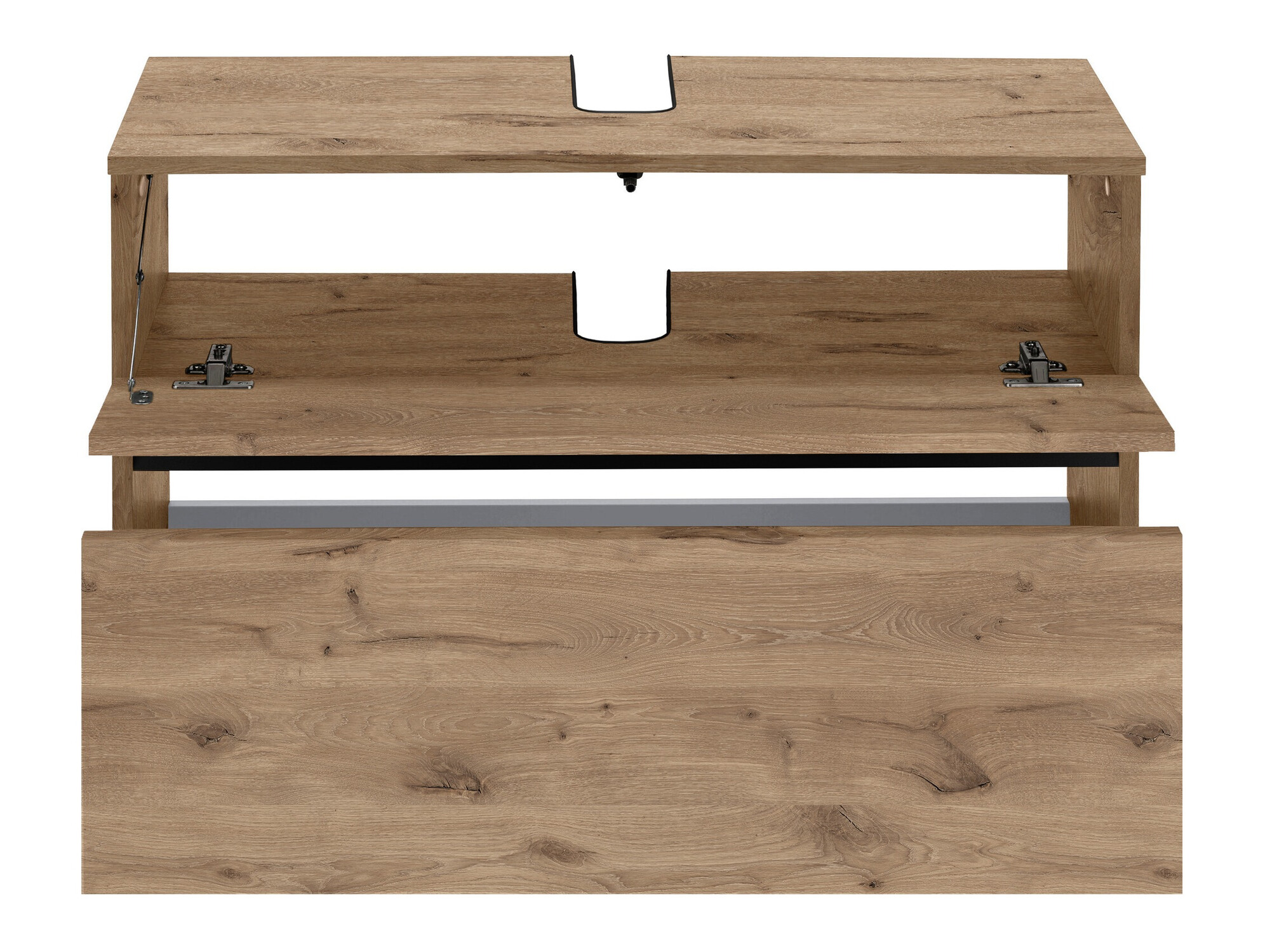 Samostojeći kupaonski ormarić za umivaonik Soncamu 109 (Hrast)