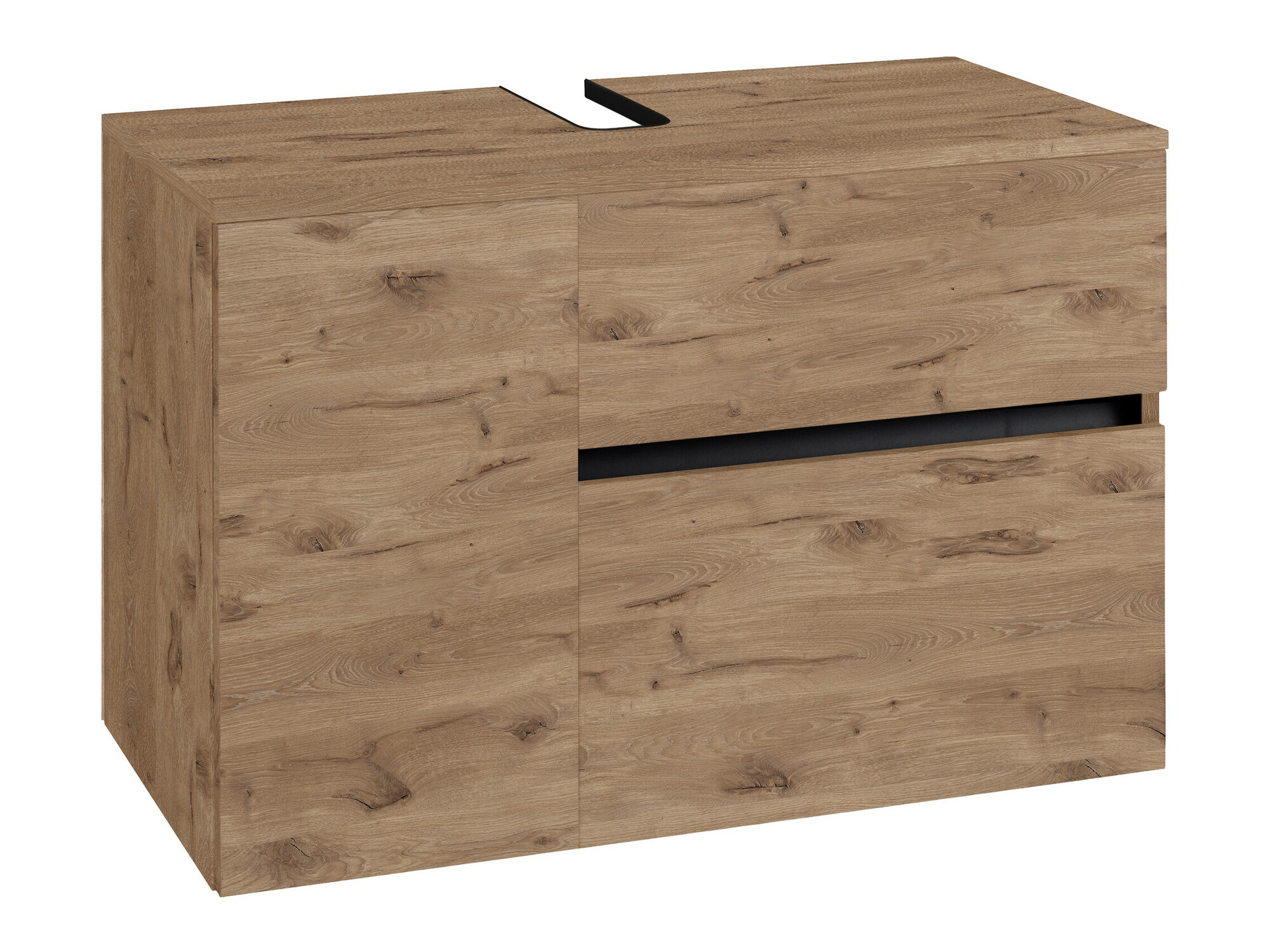 Zidni ormarić za umivaonik Soncamu 107 (Hrast)