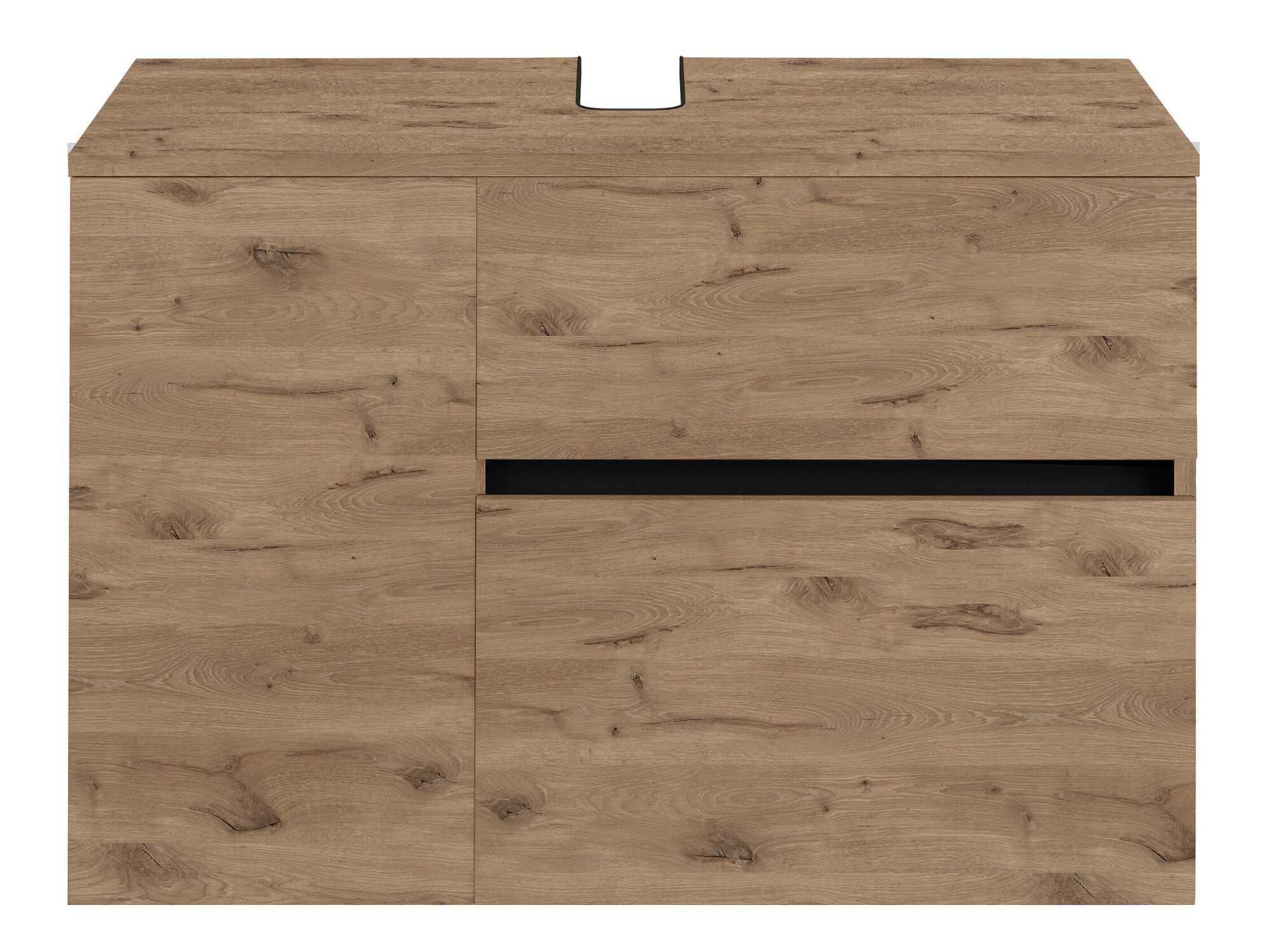 Zidni ormarić za umivaonik Soncamu 107 (Hrast)