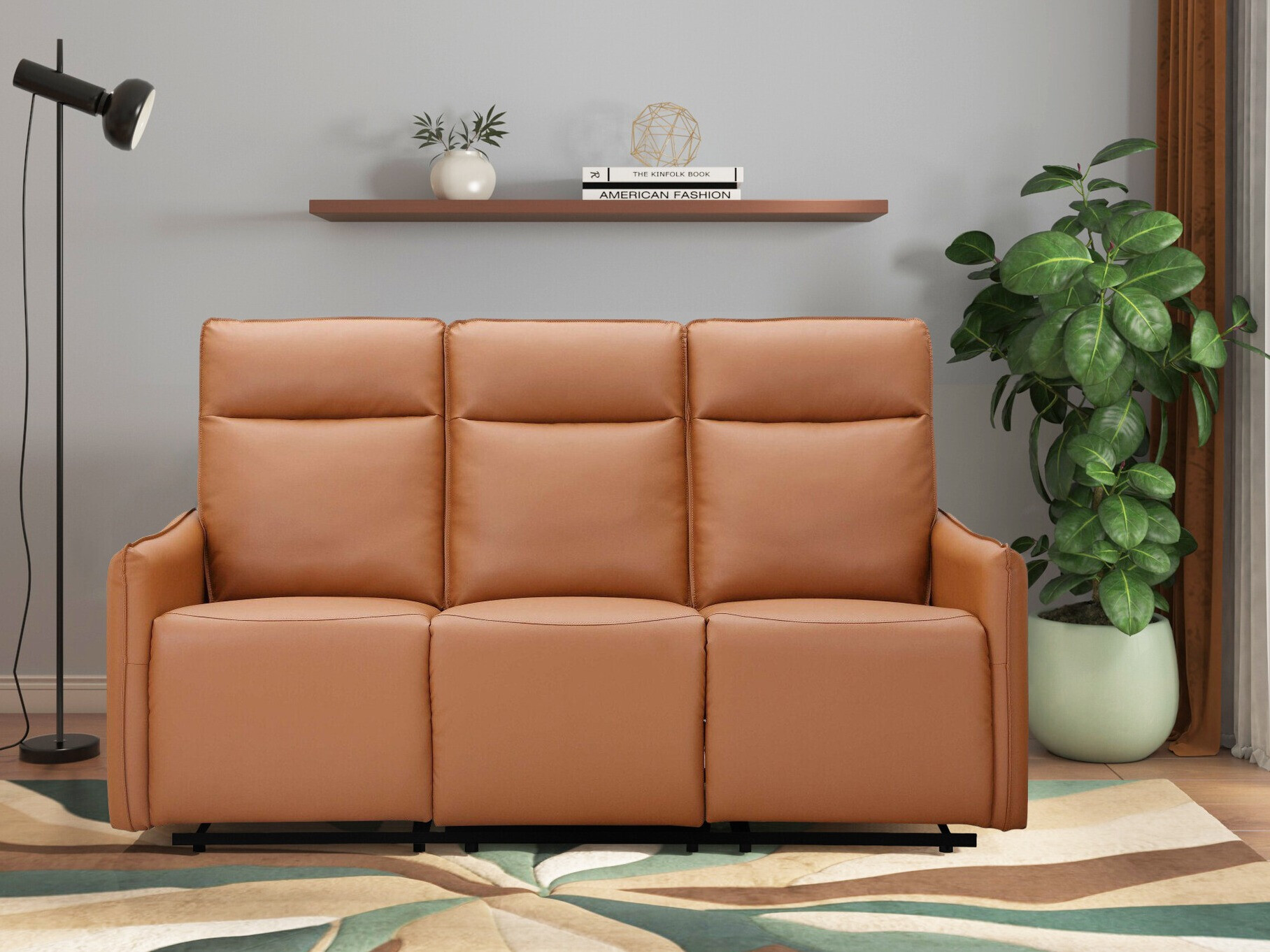 Podesivi kauč Tulsa 647 (Smeđa)