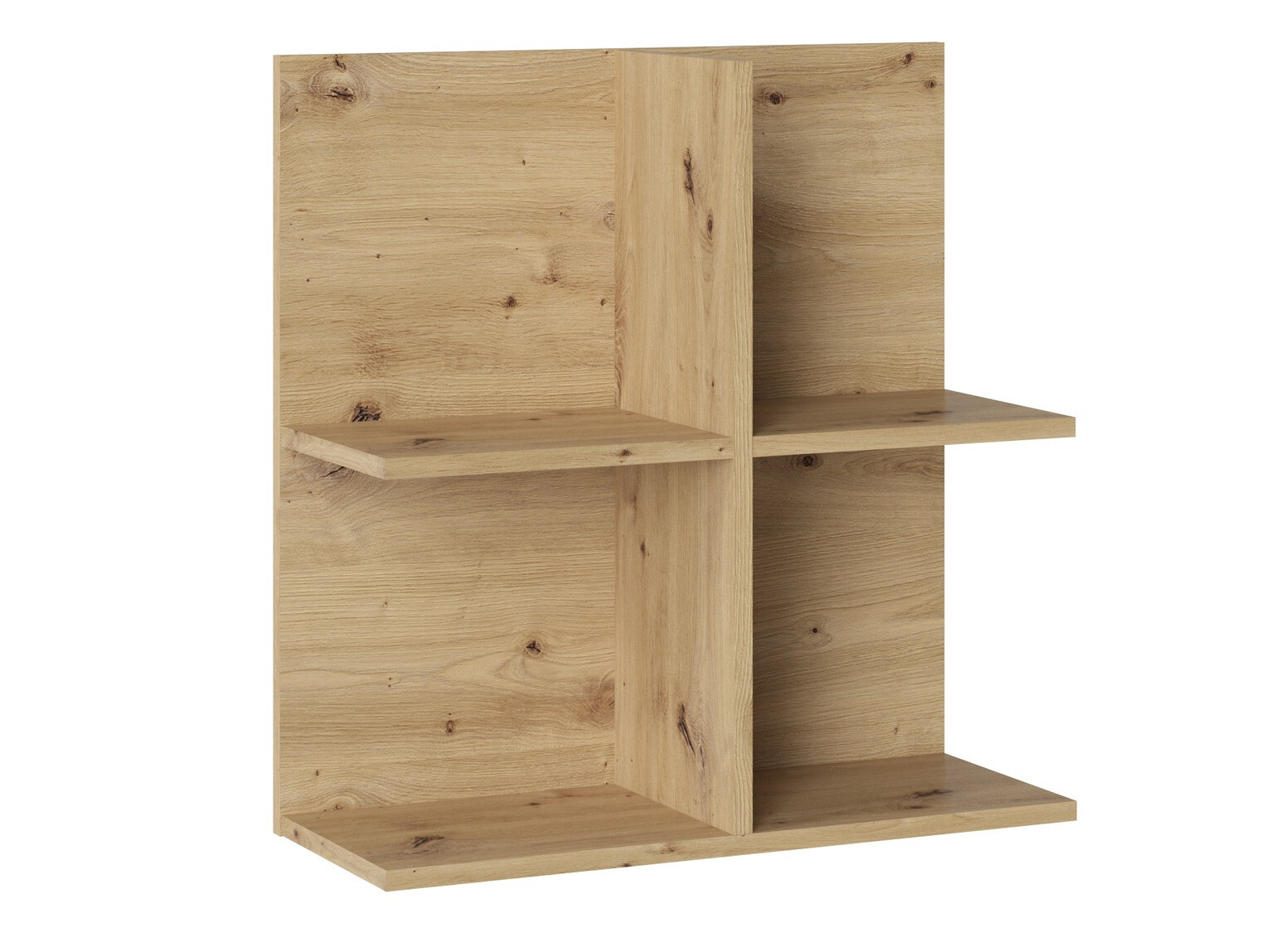 Zidna polica Venlori 126 (Hrast Artisan)