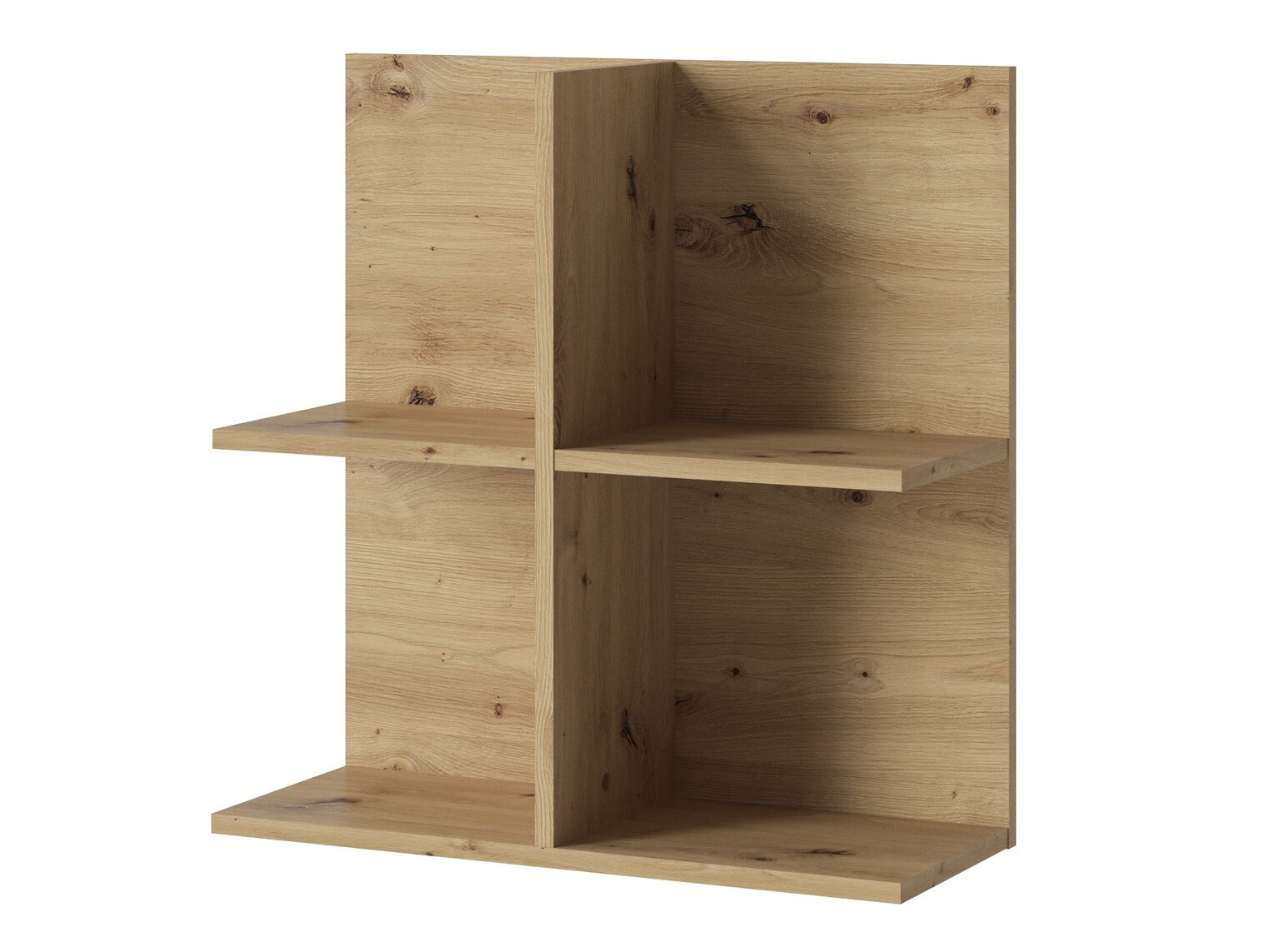 Zidna polica Venlori 126 (Hrast Artisan)