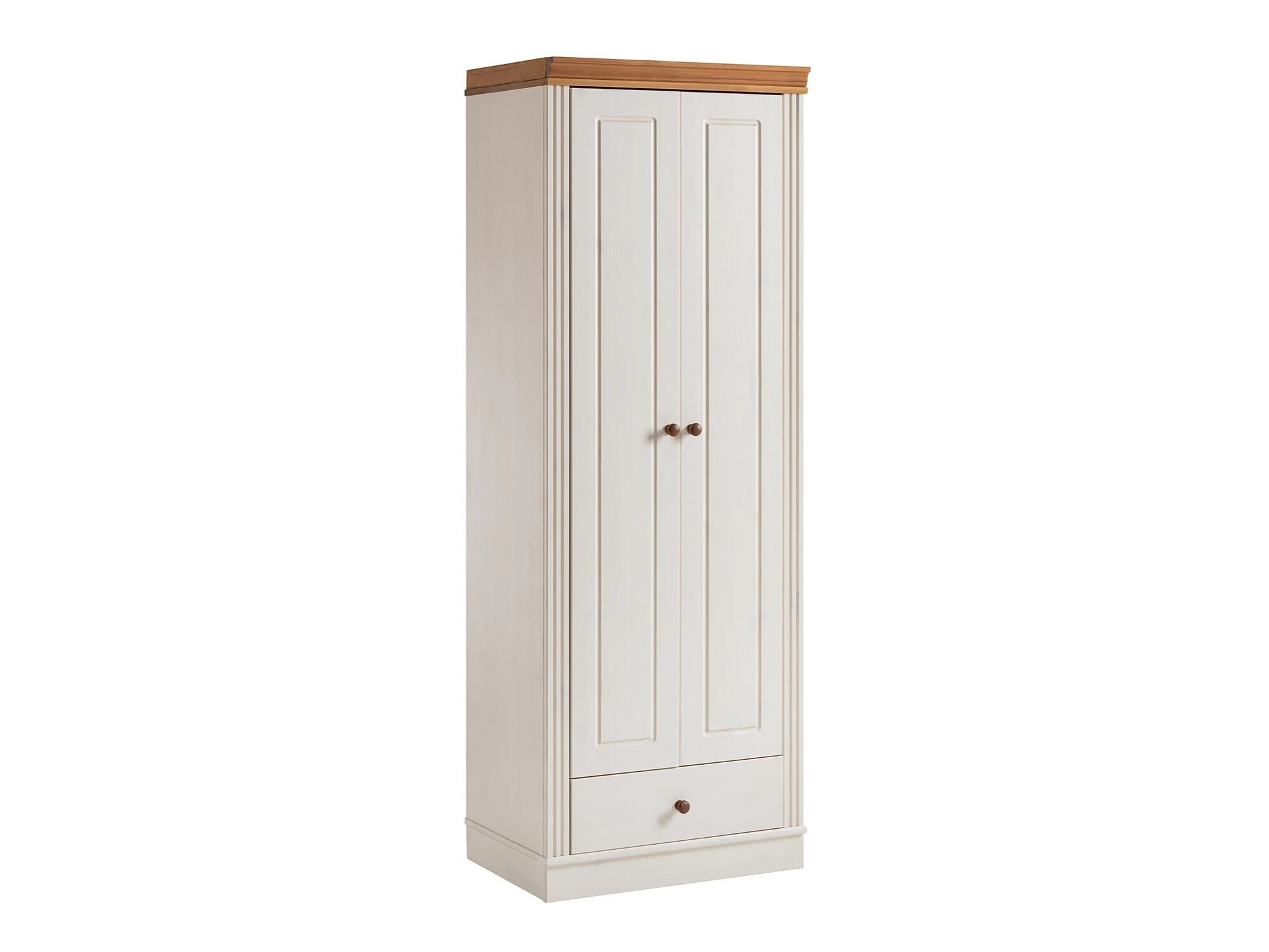 Ormar Saltoro 137 (Bijela + Hrast u boji meda)