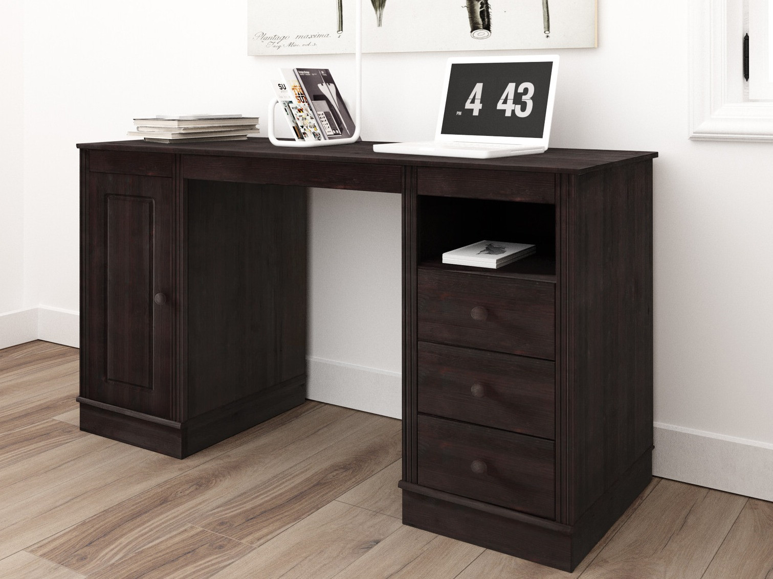 Uredski stol Saltoro 136 (Tamno smeđa)