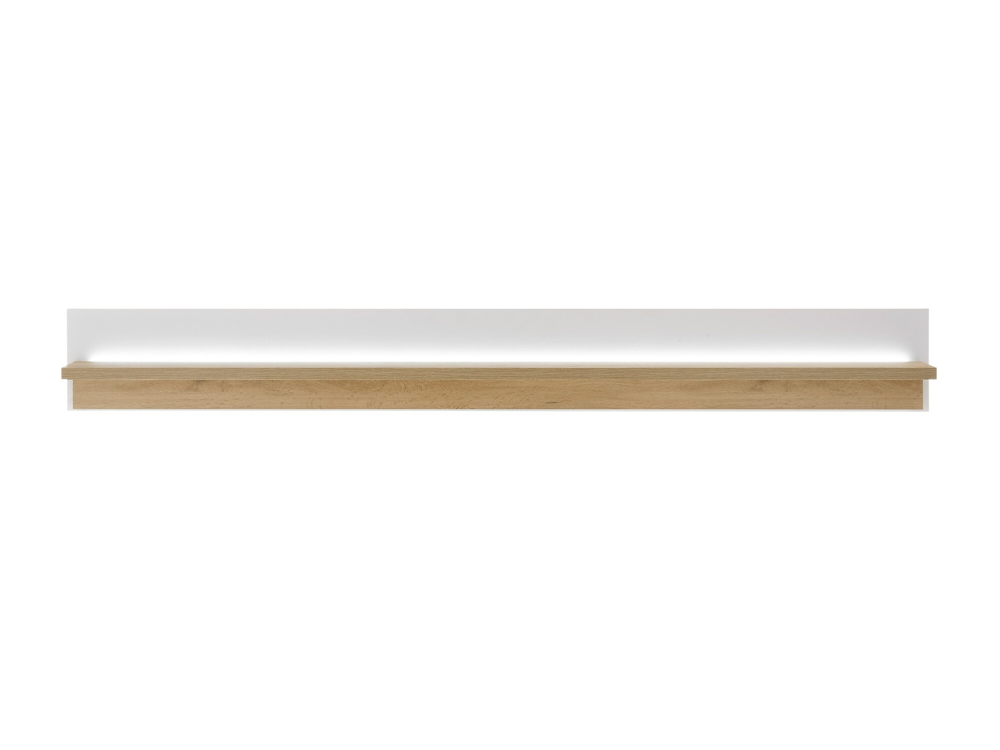 Zidna polica Avimavi 111 (Bijela + Hrast Wotan)