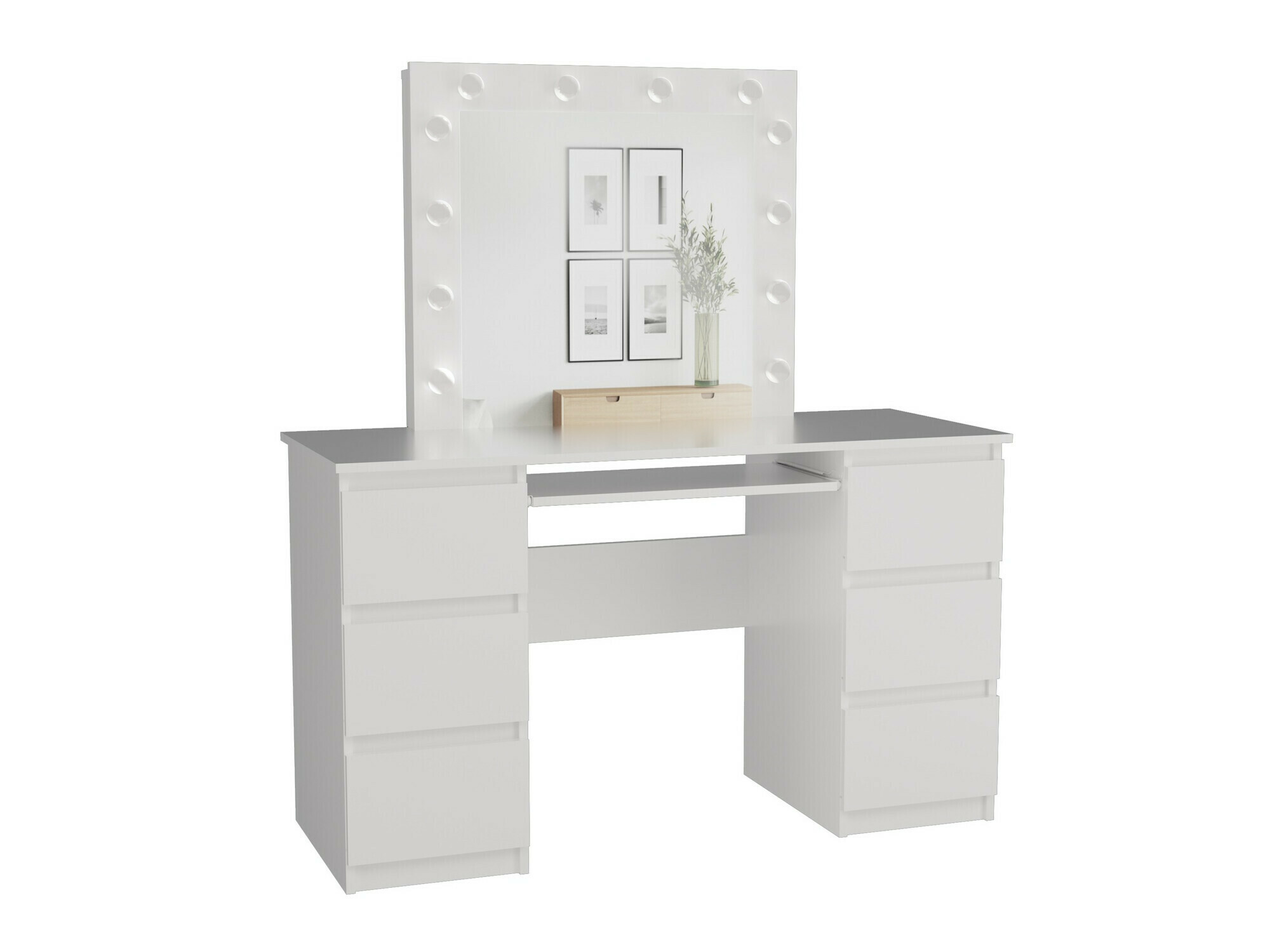 Toaletni stolić Mandeville 153 (Bijela)