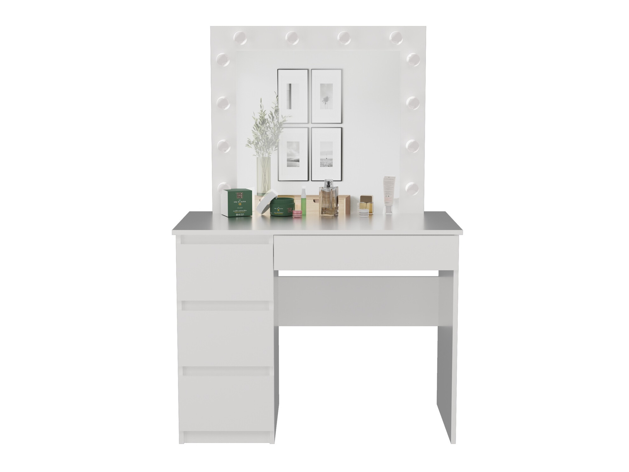 Toaletni stolić Mandeville 156 (Bijela)