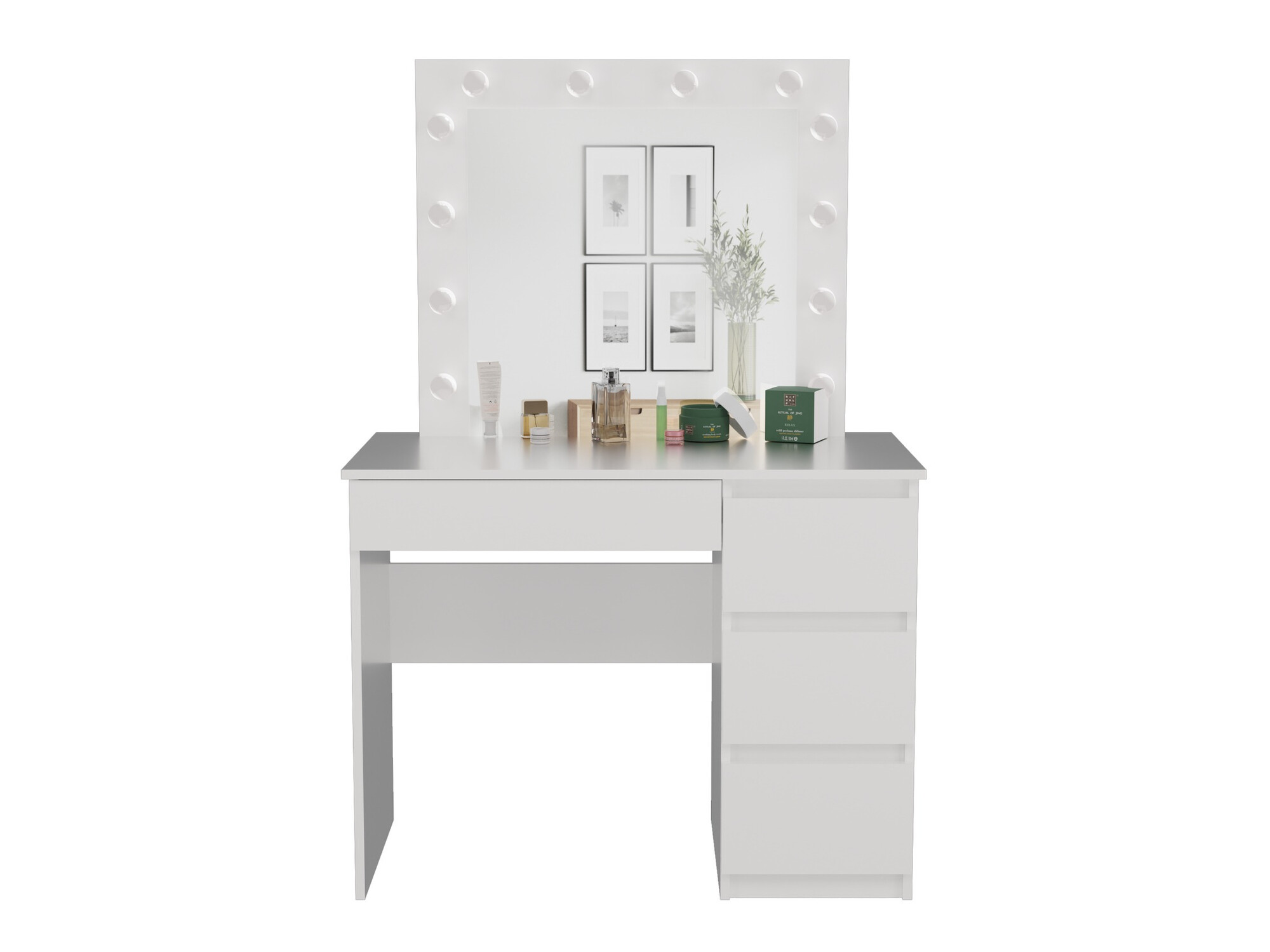 Toaletni stolić Mandeville 156 (Bijela)