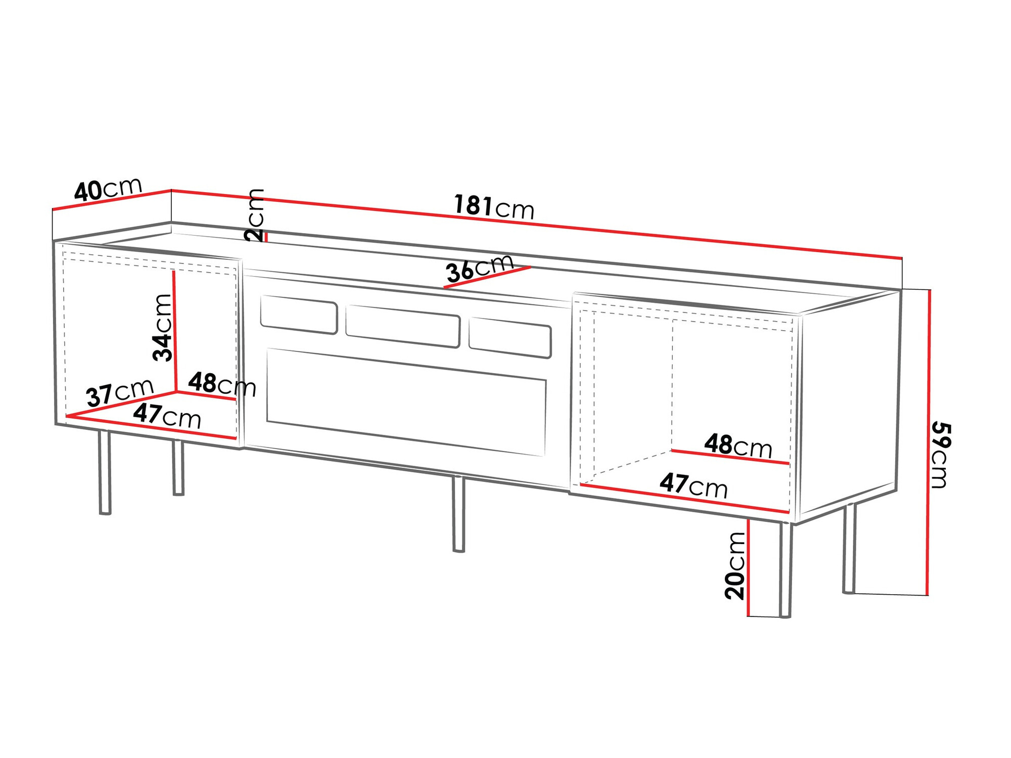 TV stol Sillen III (Kašmir)