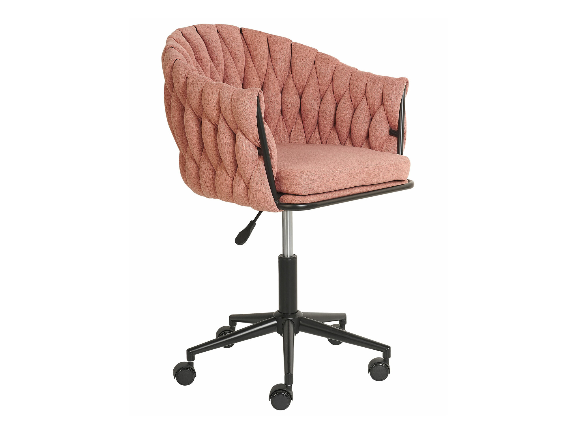 Uredska stolica Berwyn 2231 (Crna + Ružičasta)