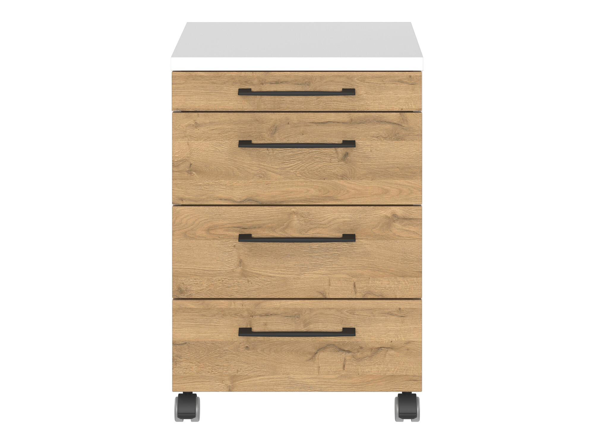 Ladičar Lartesi 105 (Bijela + Hrast Grandson)