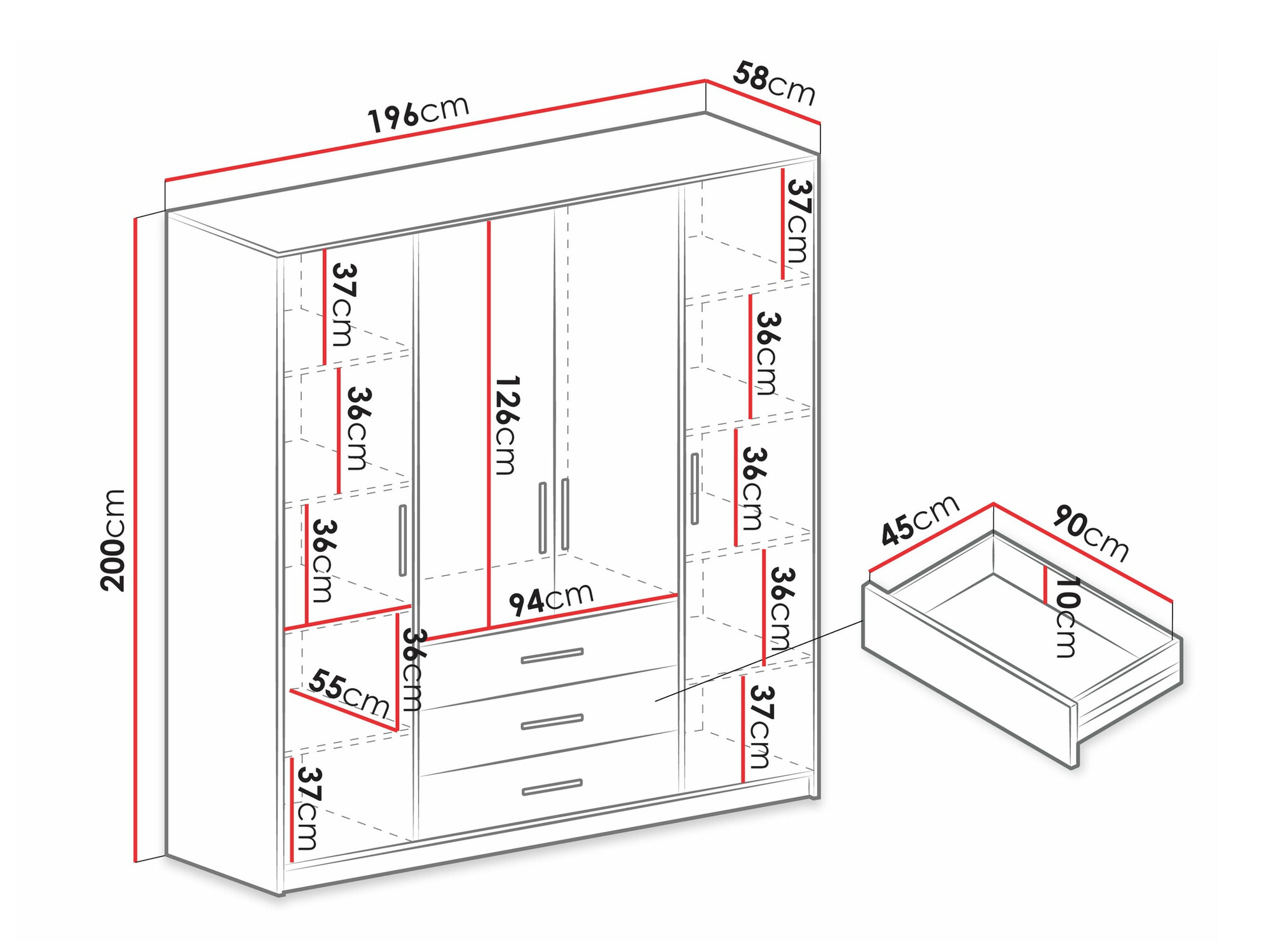 Ormar Dortivu (Bijela)