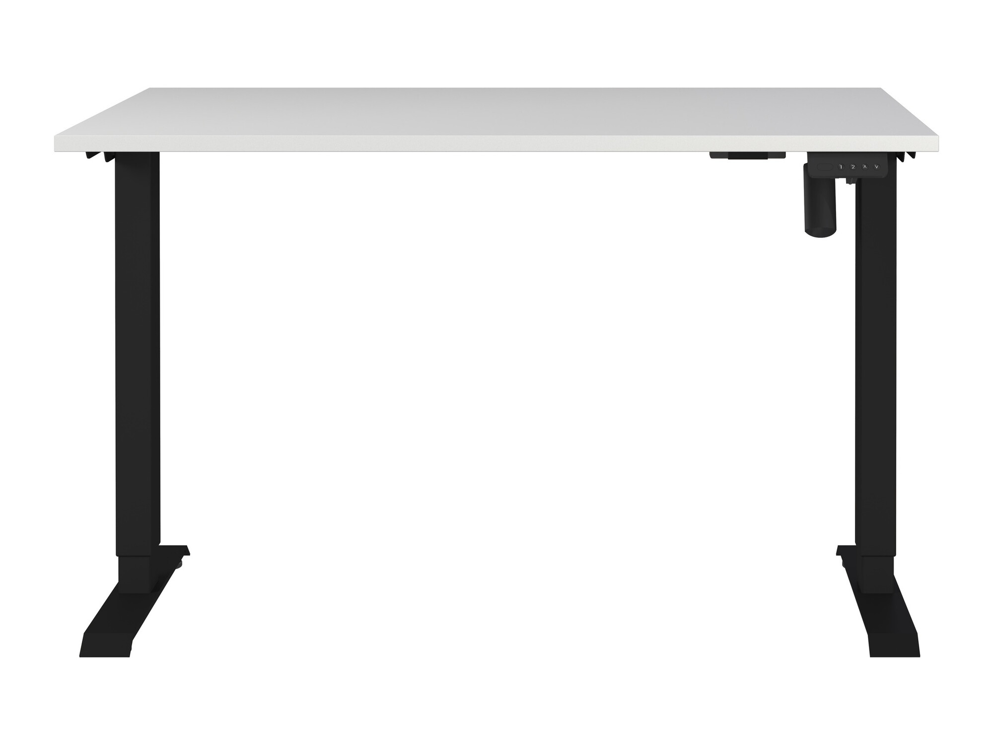 Radni stol podesiv po visini Lartesi 115 (Svijetlo siva + Crna)