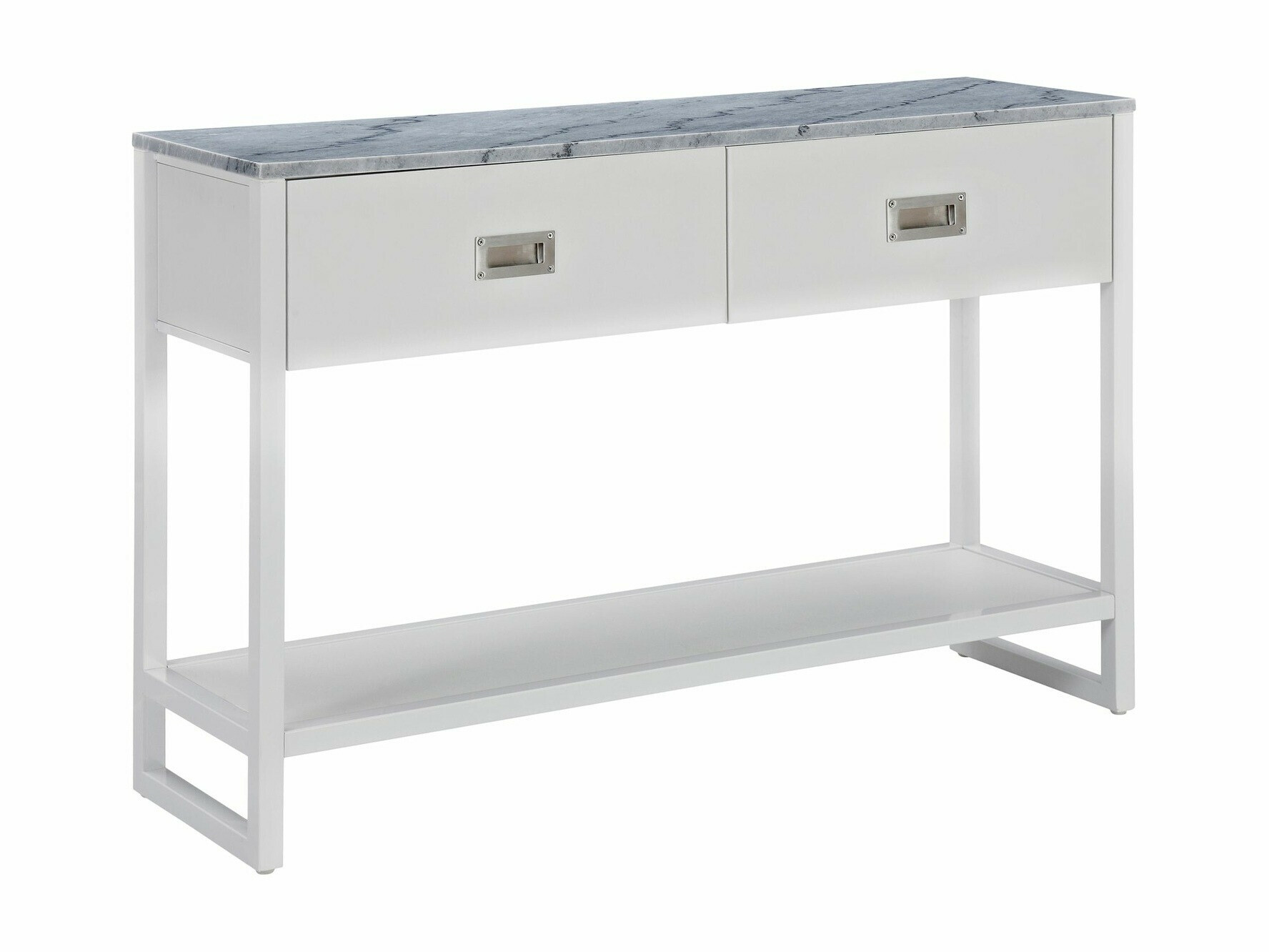 Konzola Scandinavian Choice 694 (Bijela + Siva)