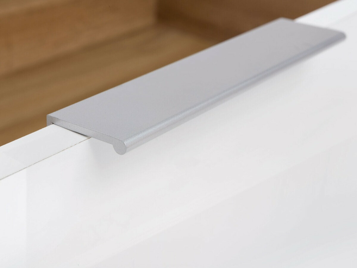 Kutni ormar Tivetra 116 (Hrast Wotan + Sjajno bijela)