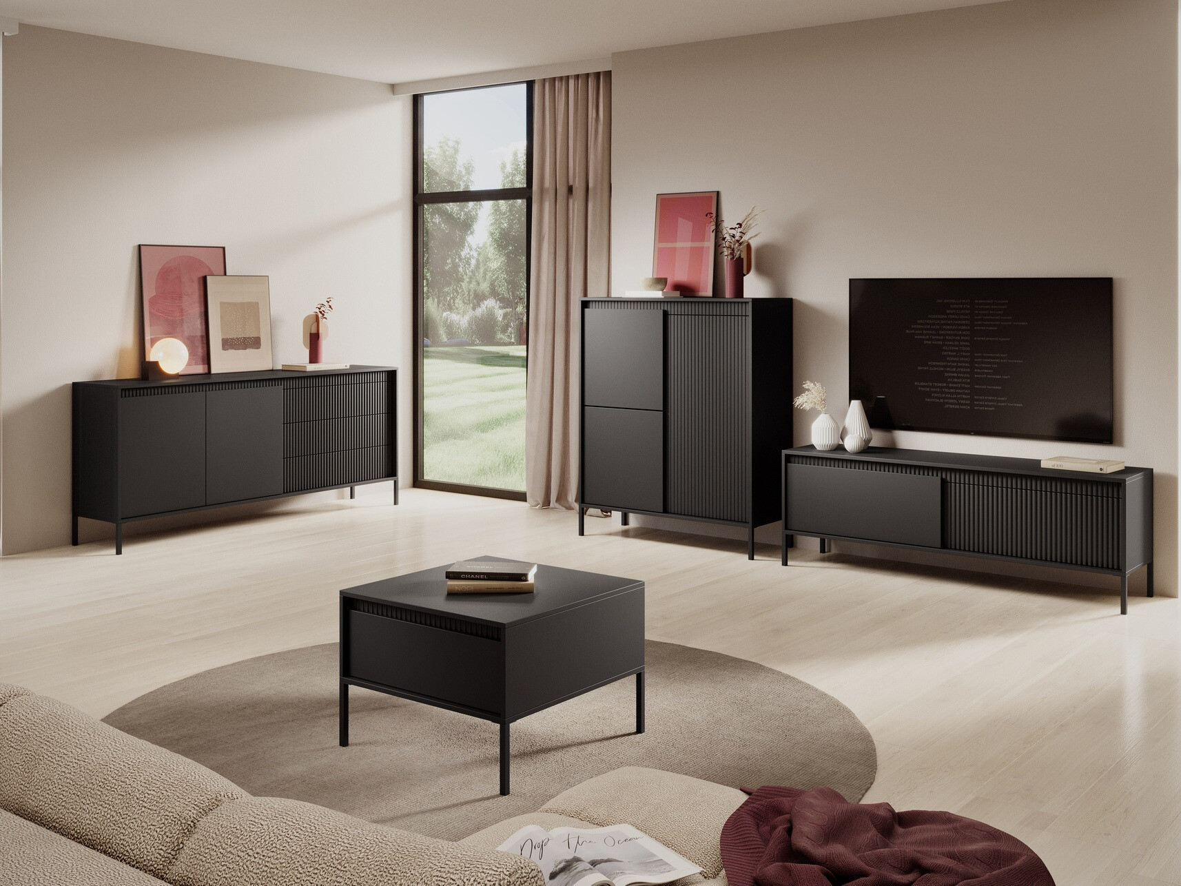 Komoda Romfele 102 (Crna)