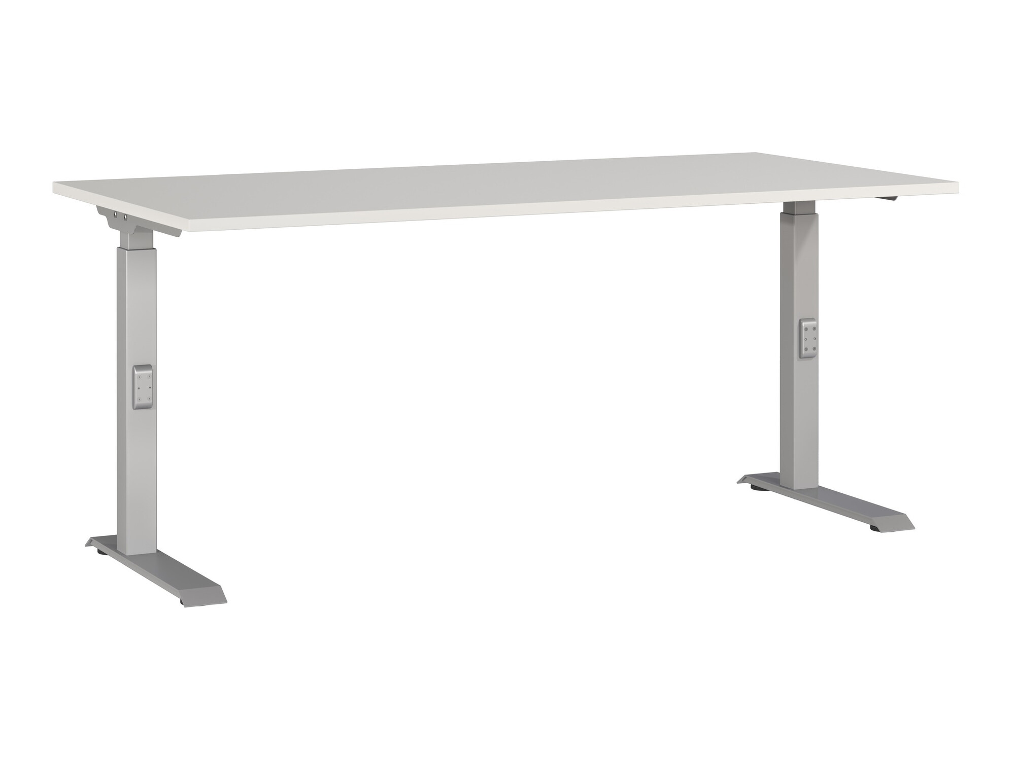 Uredski stol Eliromo 123 (Svijetlo siva + Srebrna)