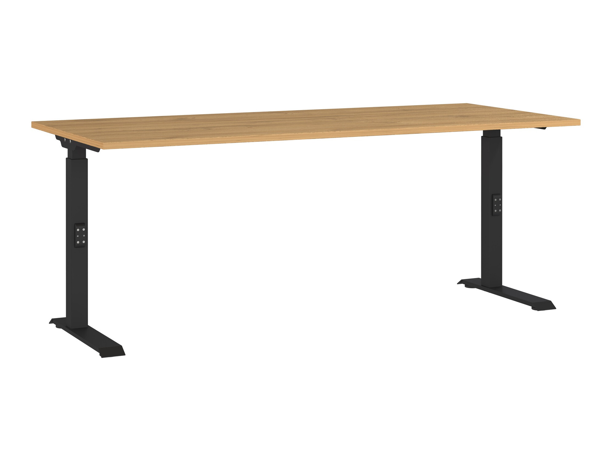 Uredski stol Eliromo 124 (Grandson hrast + Crna)