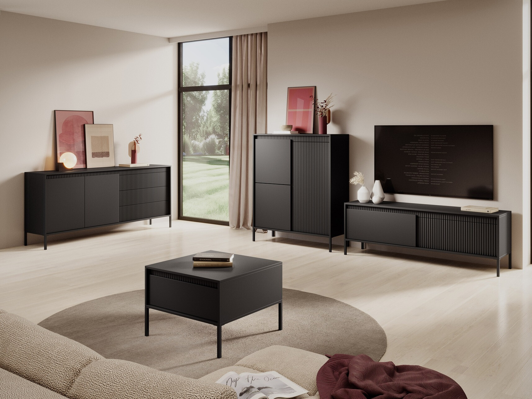 Stolić za kavu Romfele 105 (Crna)