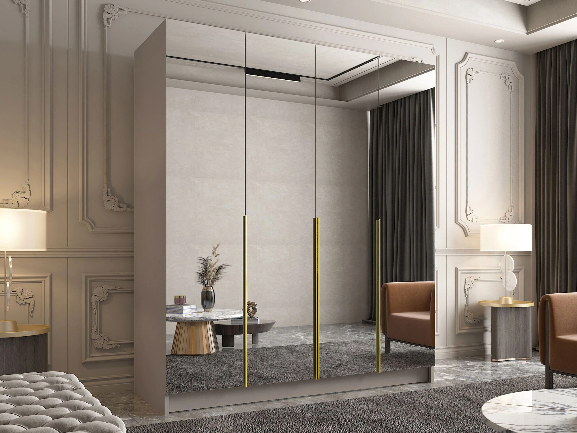 Ormar Closico 190 (Kašmir + Zlatna)