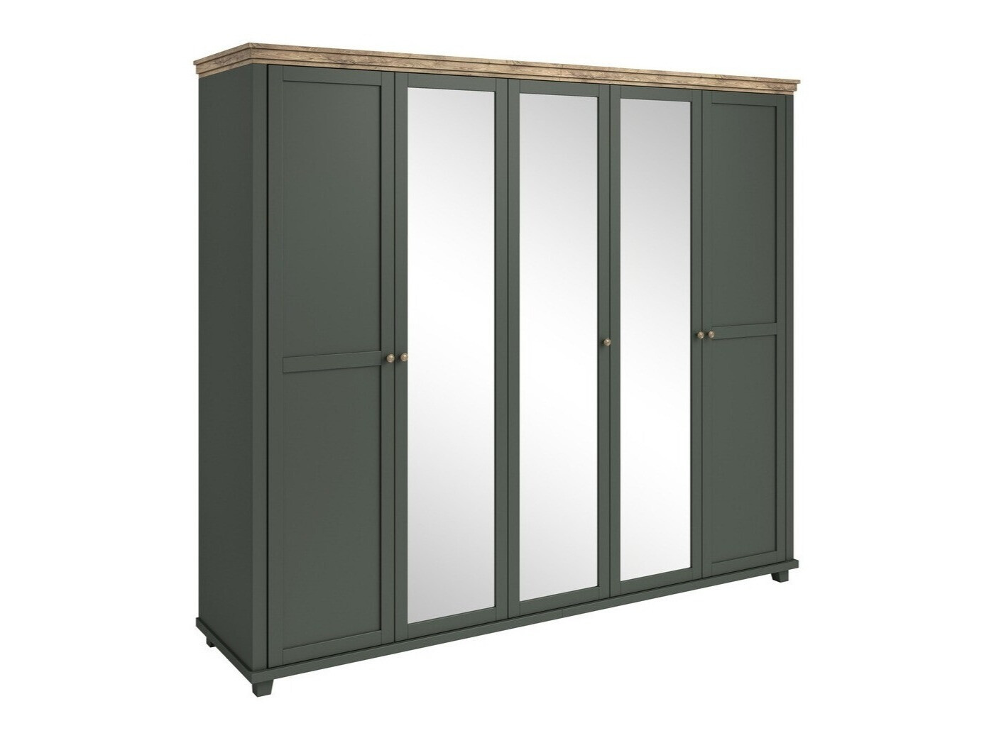 Ormar Tolnue 116 (Tamnozelena + Hrast lefkas)