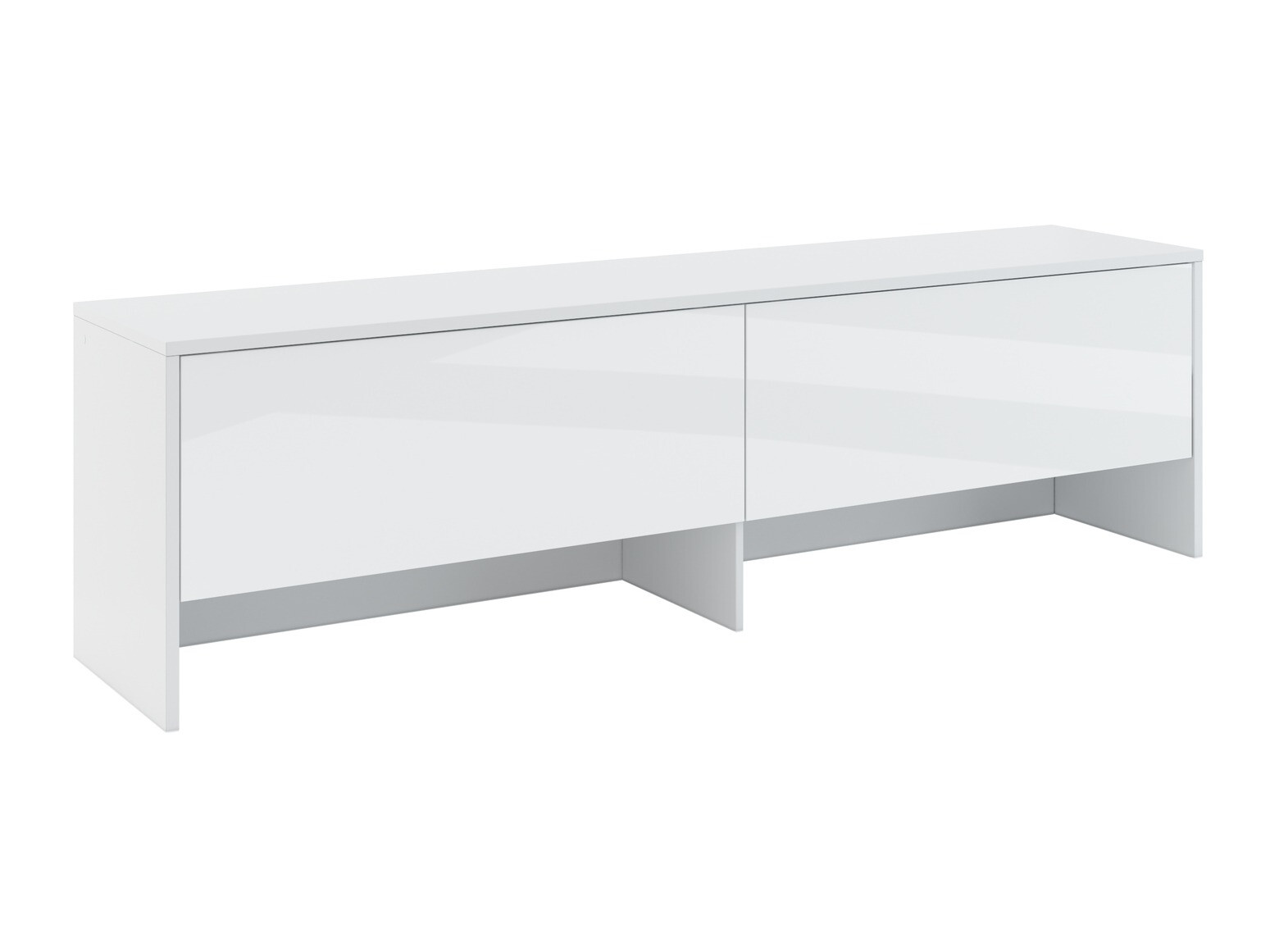 Ormarić Concept Pro Lenart Levfere 118 (Bijela + Sjajno bijela)