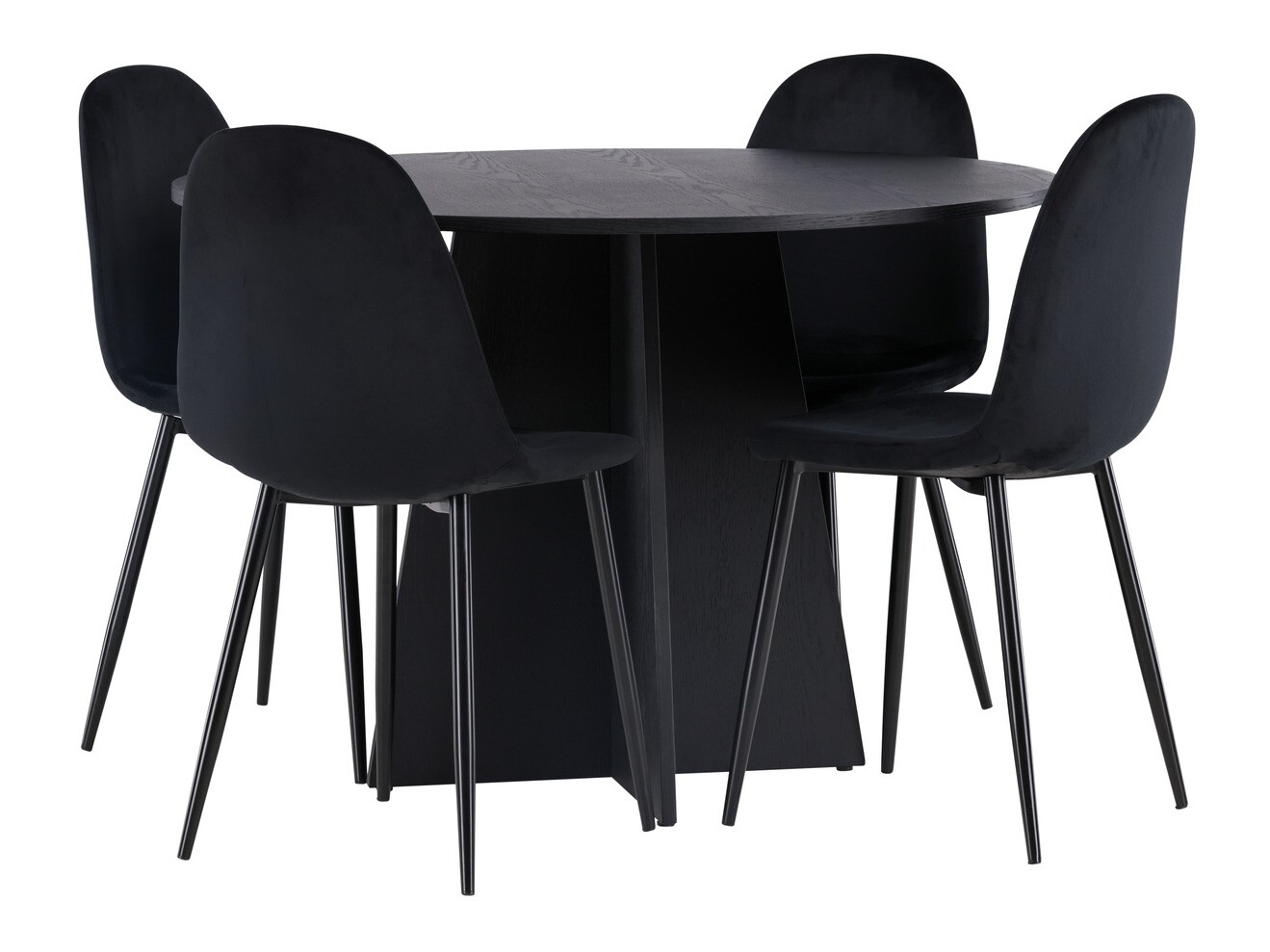 Blagovaonski set Dallas 4008 (Crna)