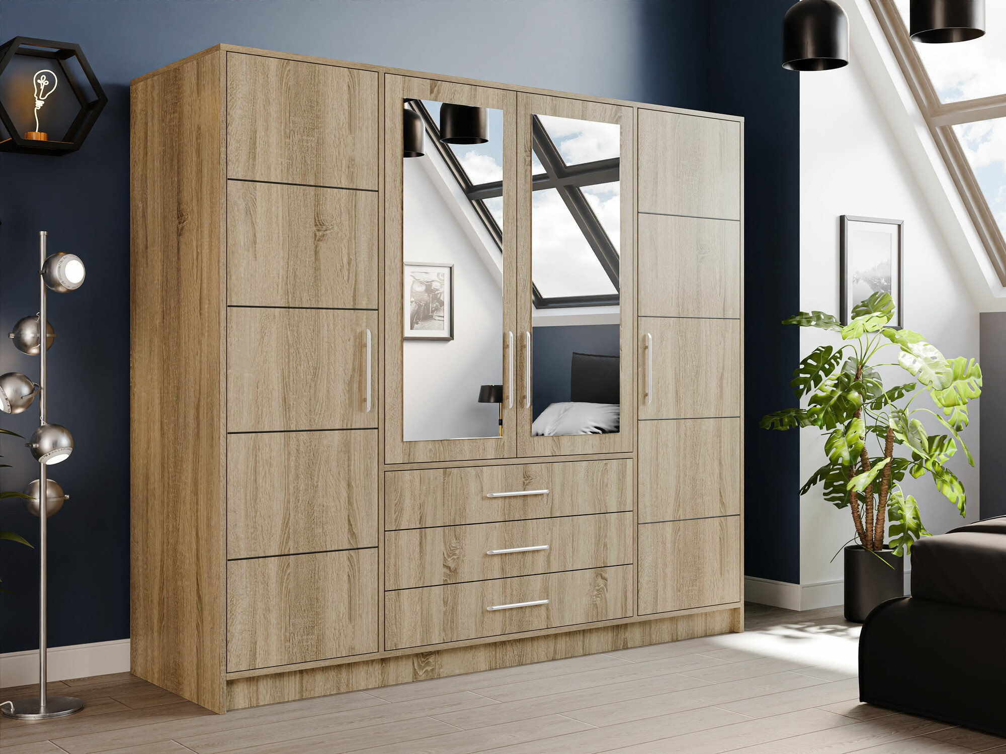 Ormar Dortivu (Sonoma hrast)